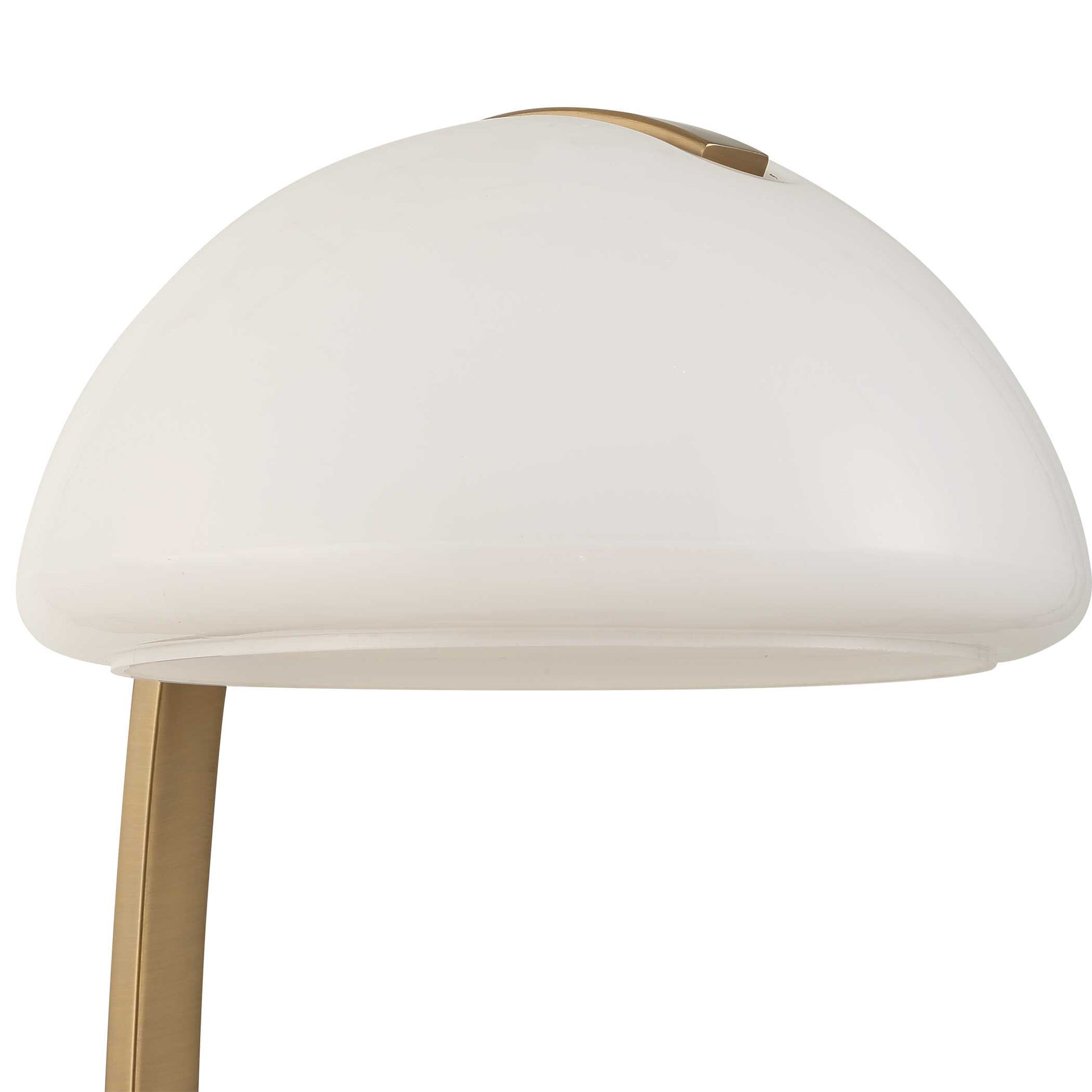 Uttermost Bend The Rules Brass Desk Lamp