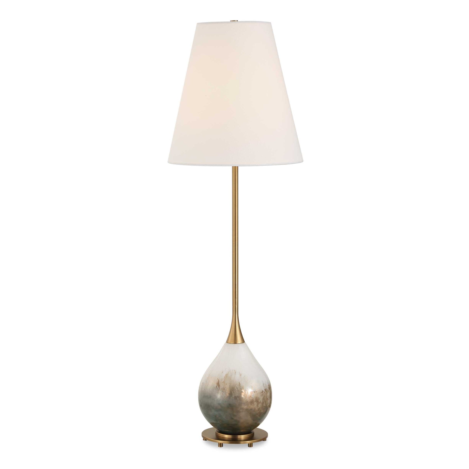 Uttermost Cardoni Smoke Buffet Lamp