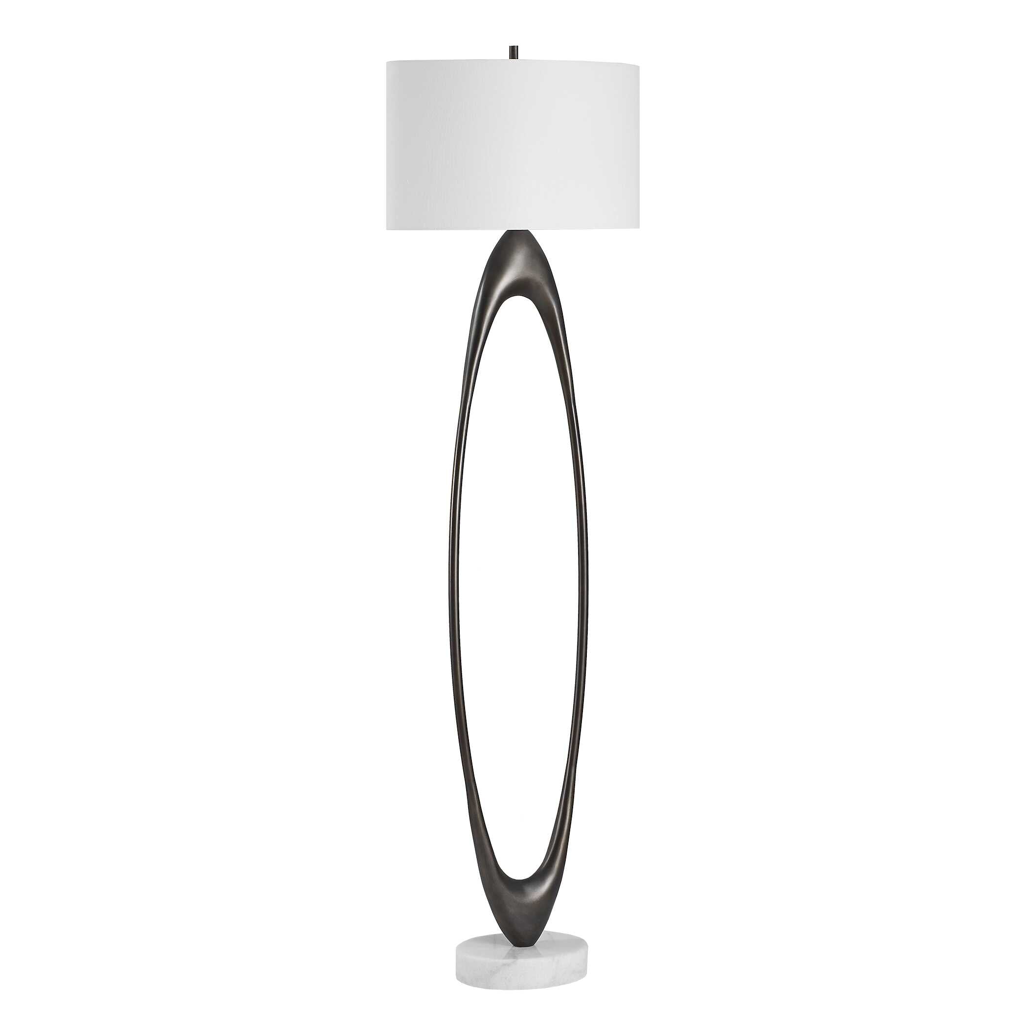 Uttermost Sonic Open Oval Floor Lamp
