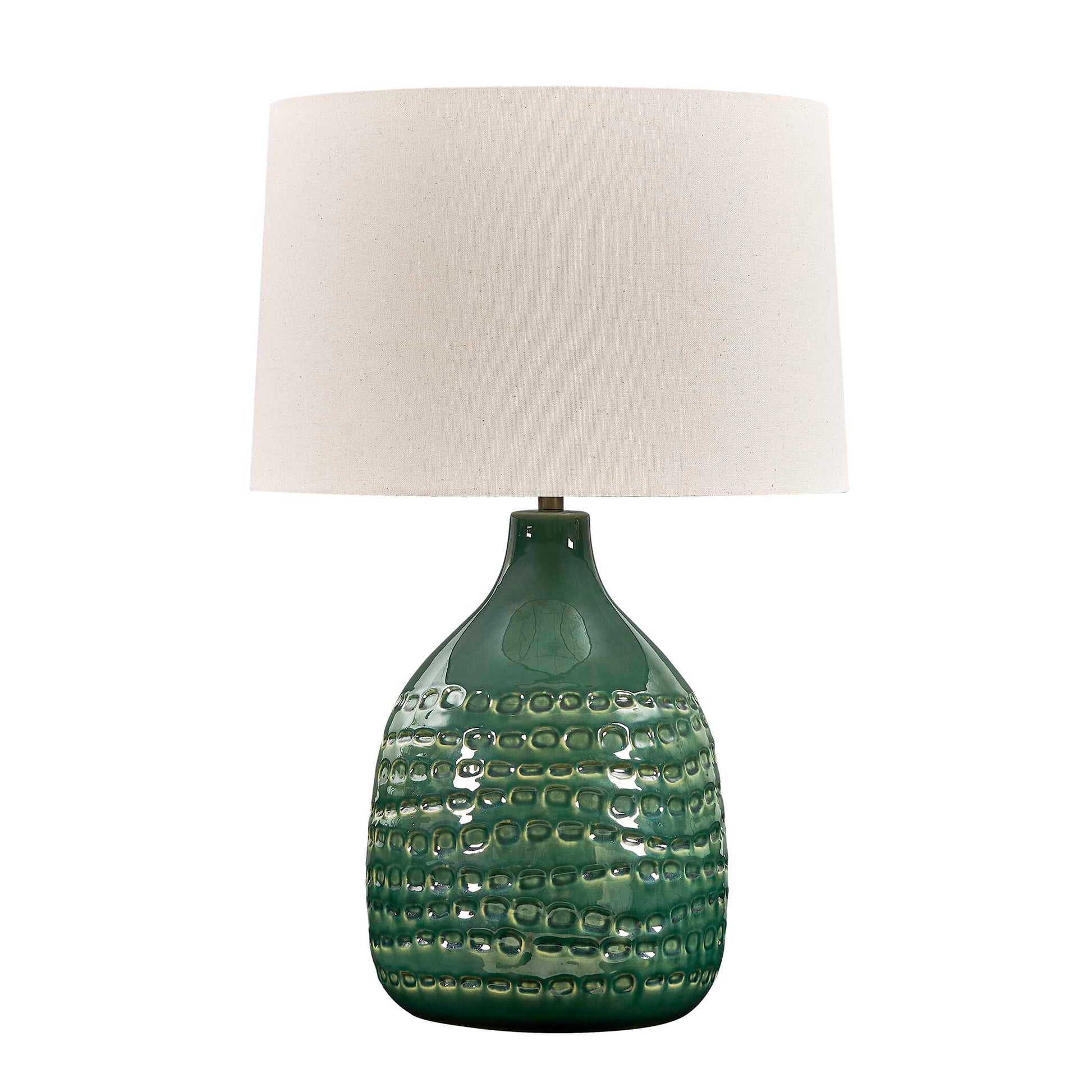 Uttermost Breya Green Glaze Table Lamp