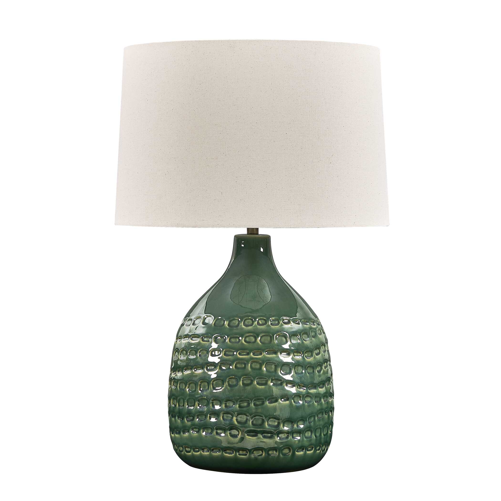 Uttermost Breya Green Glaze Table Lamp