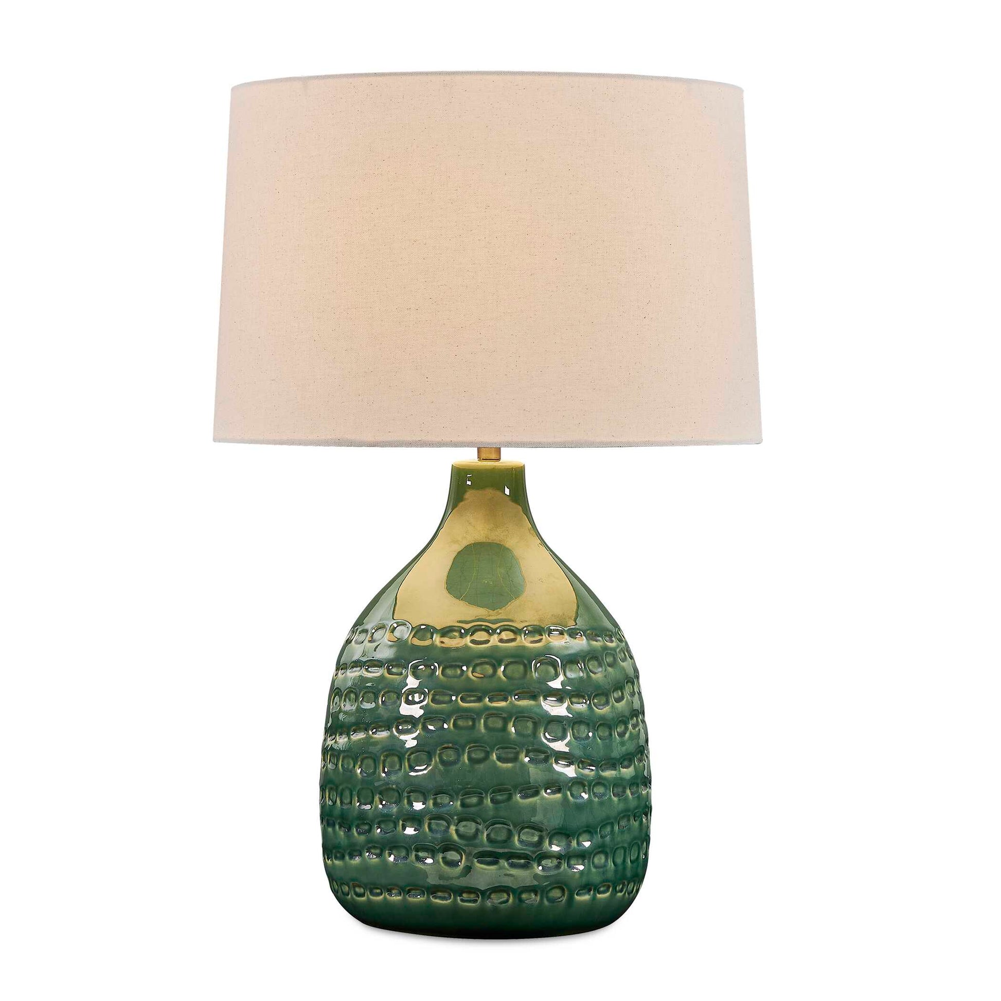Uttermost Breya Green Glaze Table Lamp
