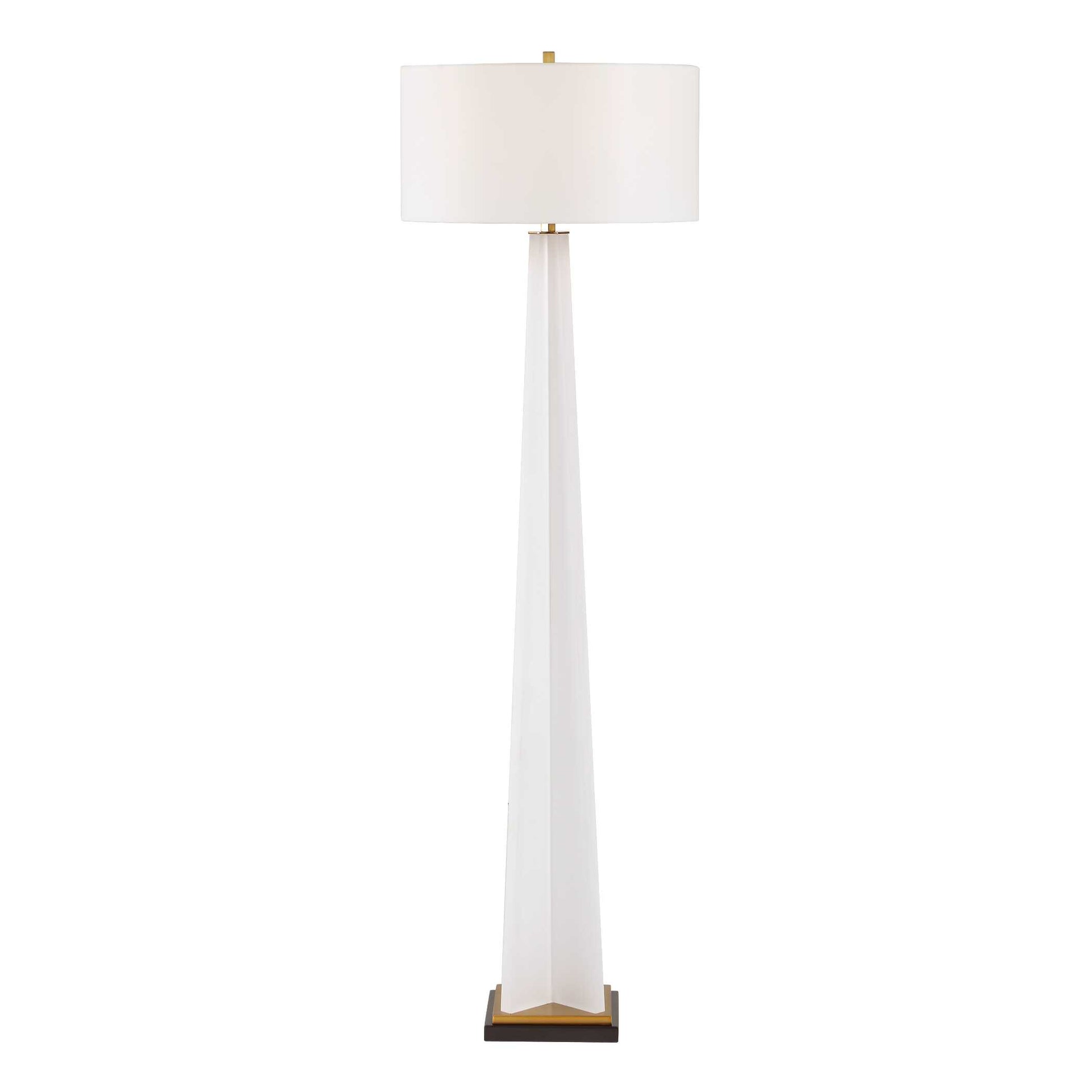 Uttermost Rosin White Floor Lamp