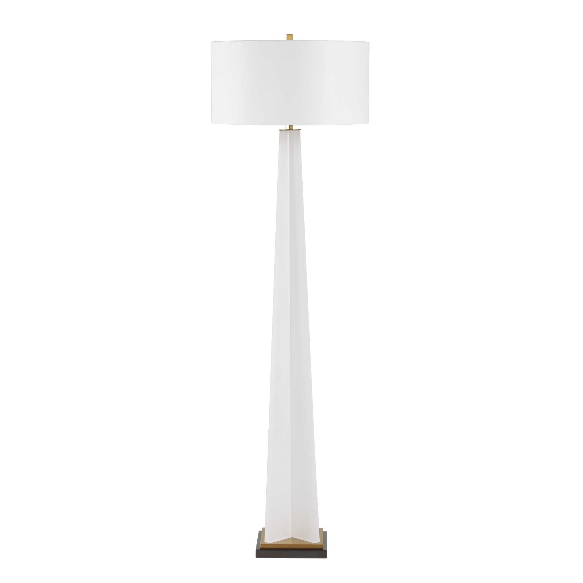 Uttermost Rosin White Floor Lamp
