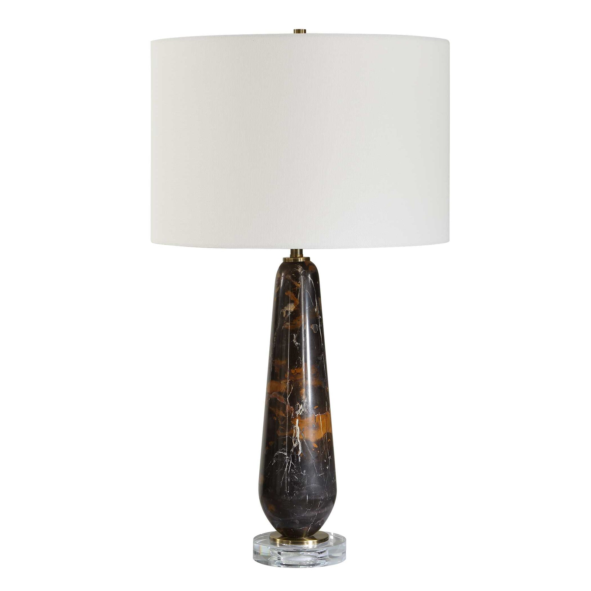 Uttermost Dames Dark Marble Table Lamp