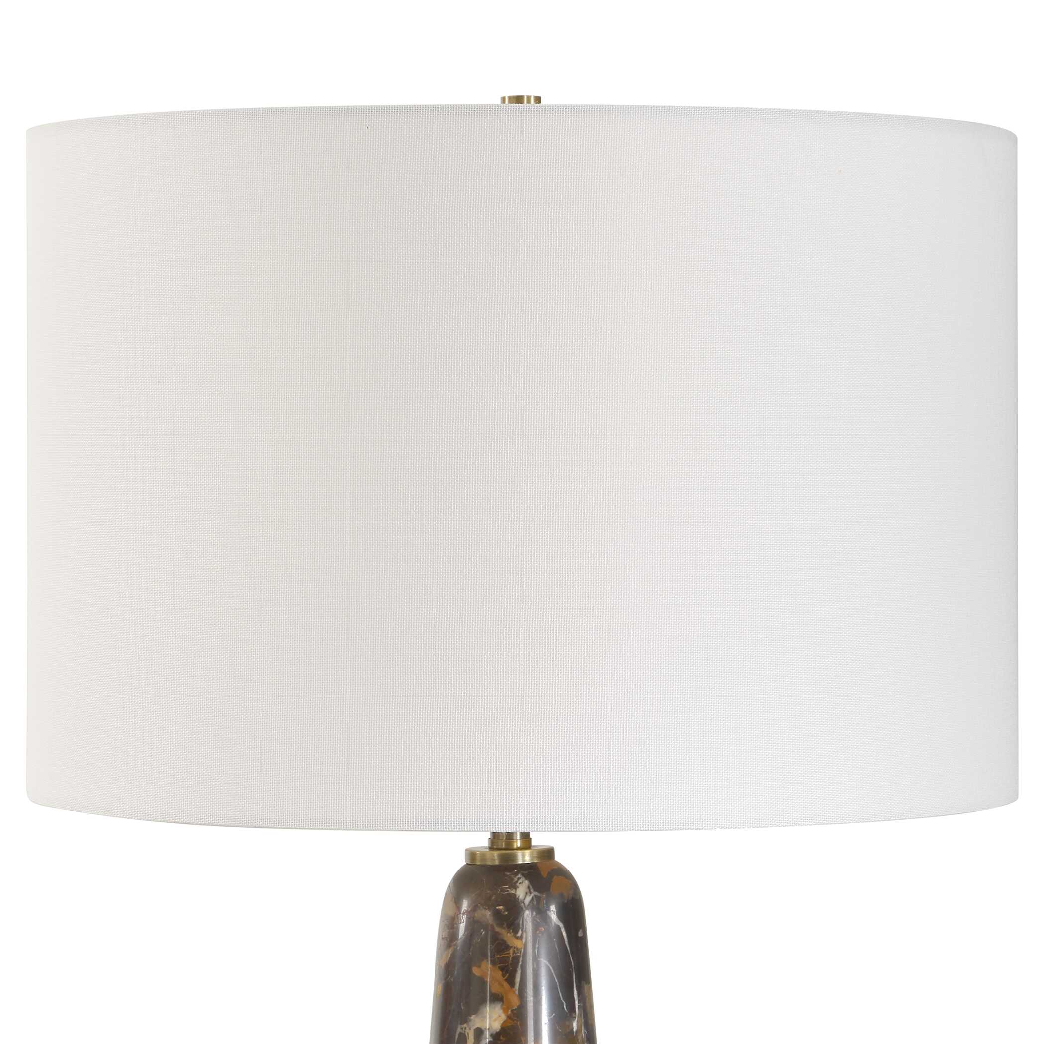 Uttermost Dames Dark Marble Table Lamp