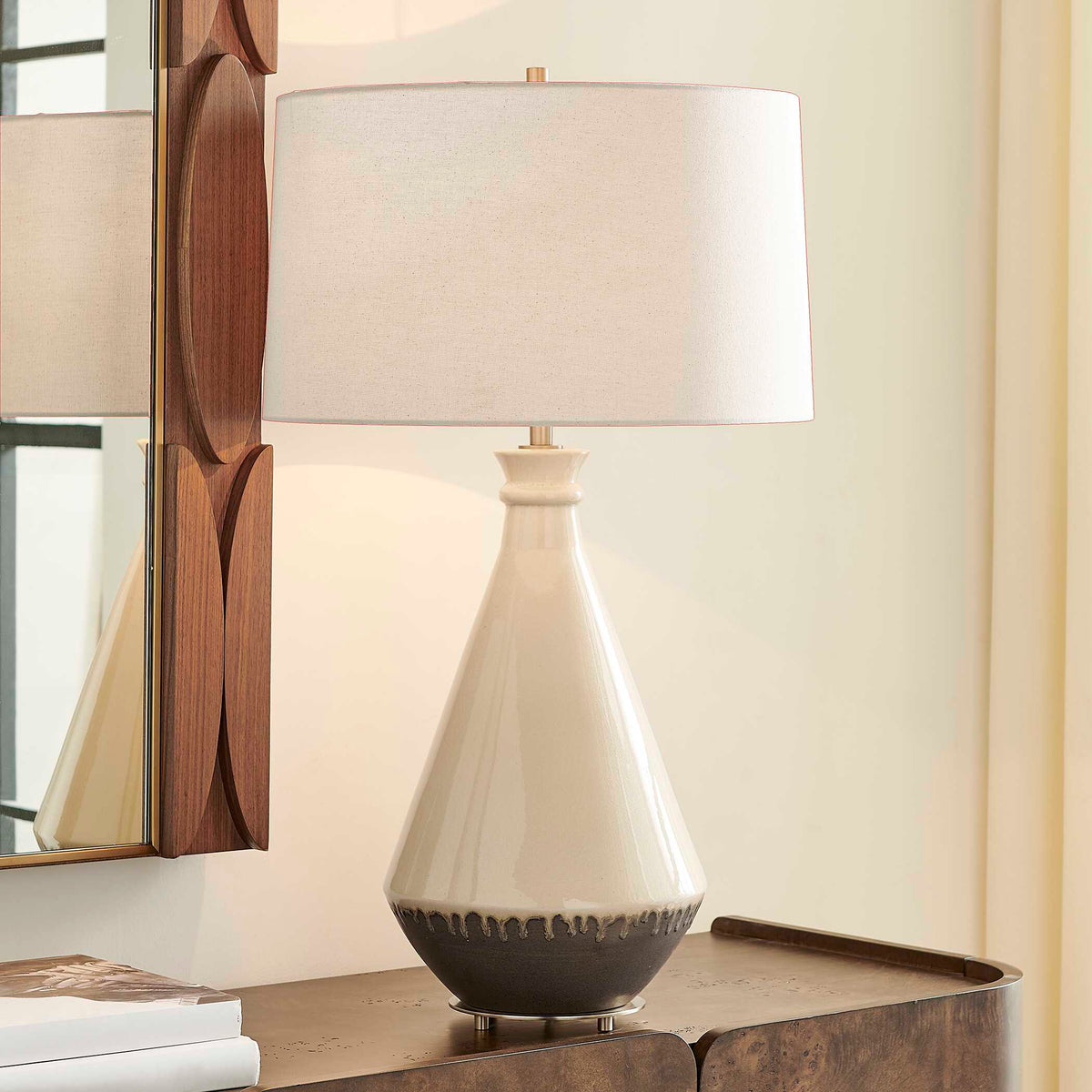 Uttermost Banham Beige Table Lamp