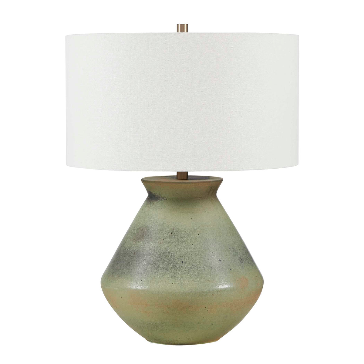 Uttermost Natrone Sage Green Table Lamp