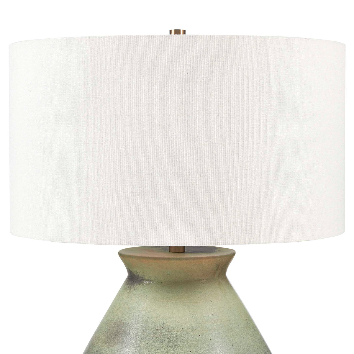 Uttermost Natrone Sage Green Table Lamp