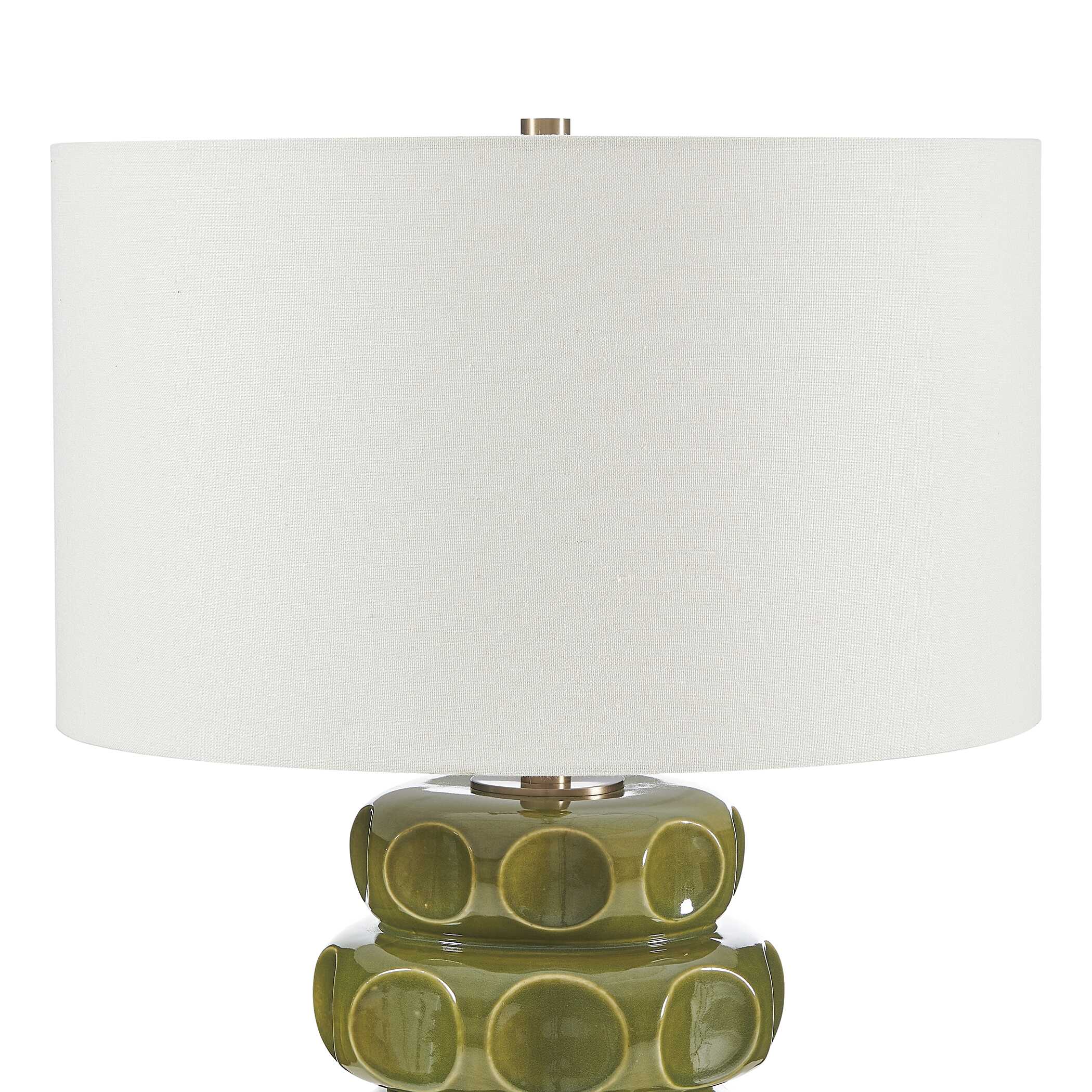 Uttermost Masau Moss Green Table Lamp