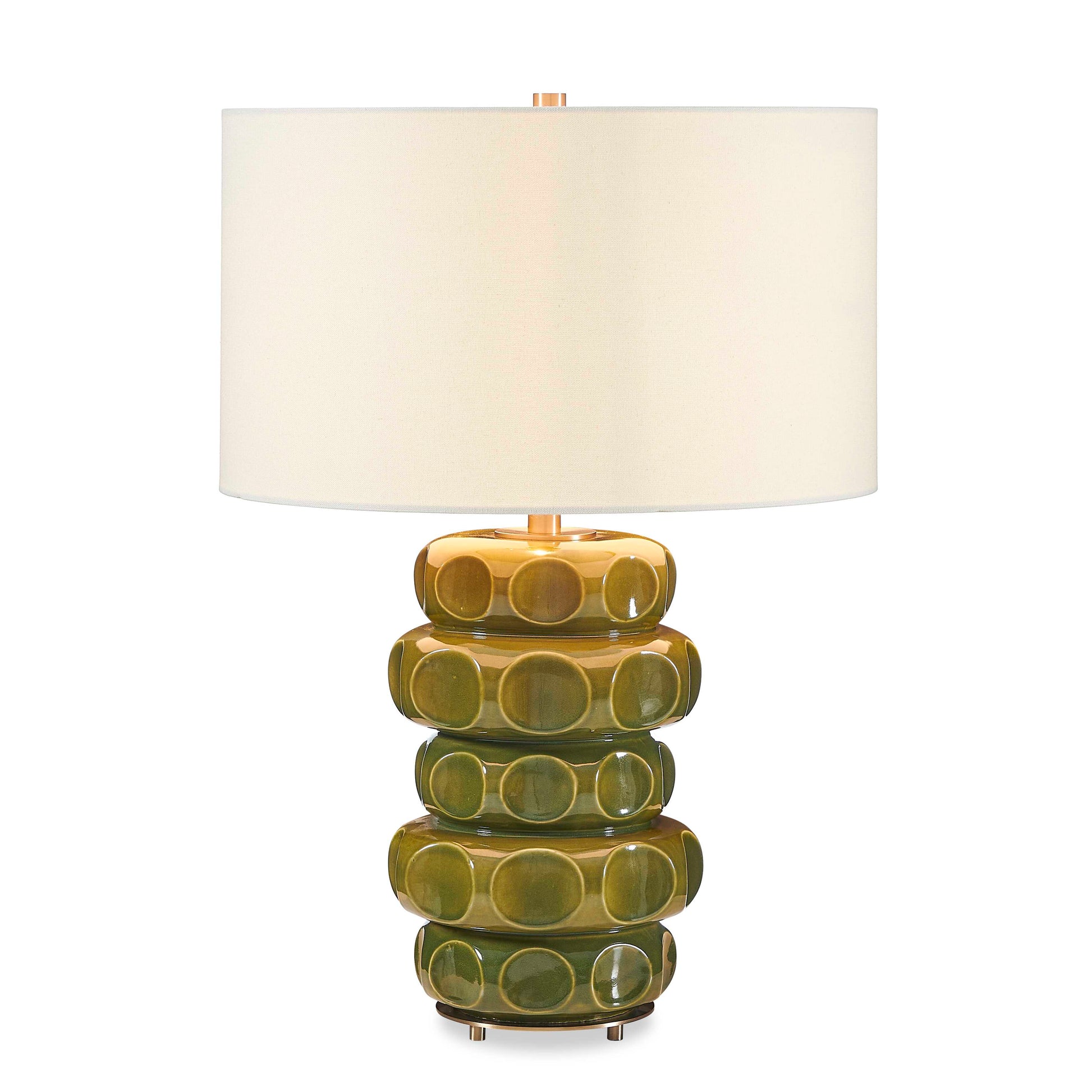 Uttermost Masau Moss Green Table Lamp