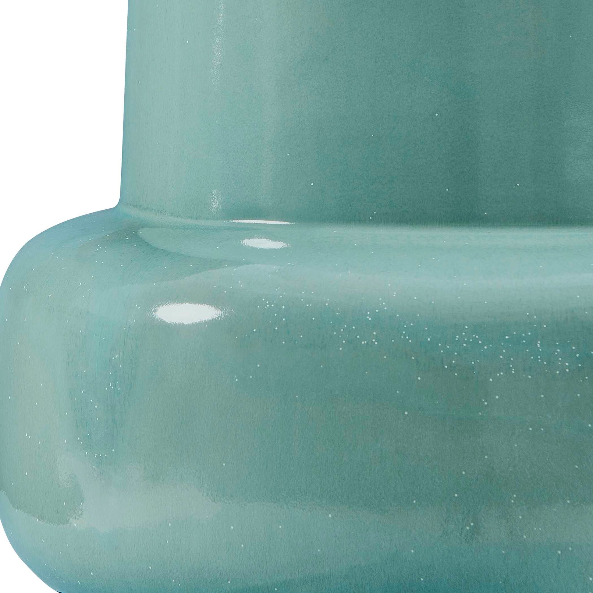 Uttermost Claudin Aqua Blue Table Lamp