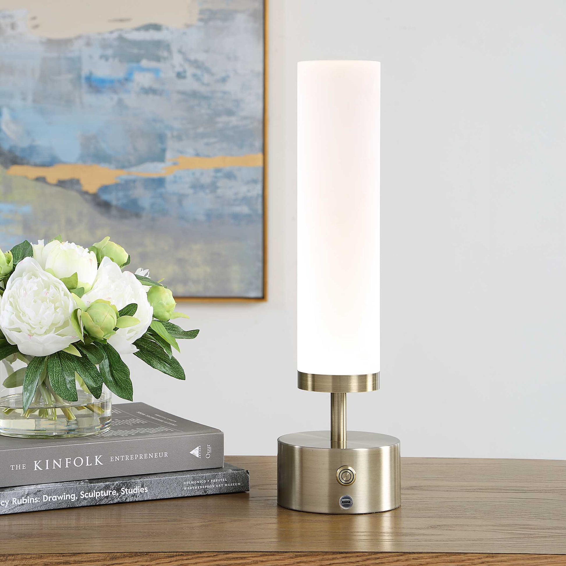 Uttermost Auden Rechargeable LED Accent Lamp