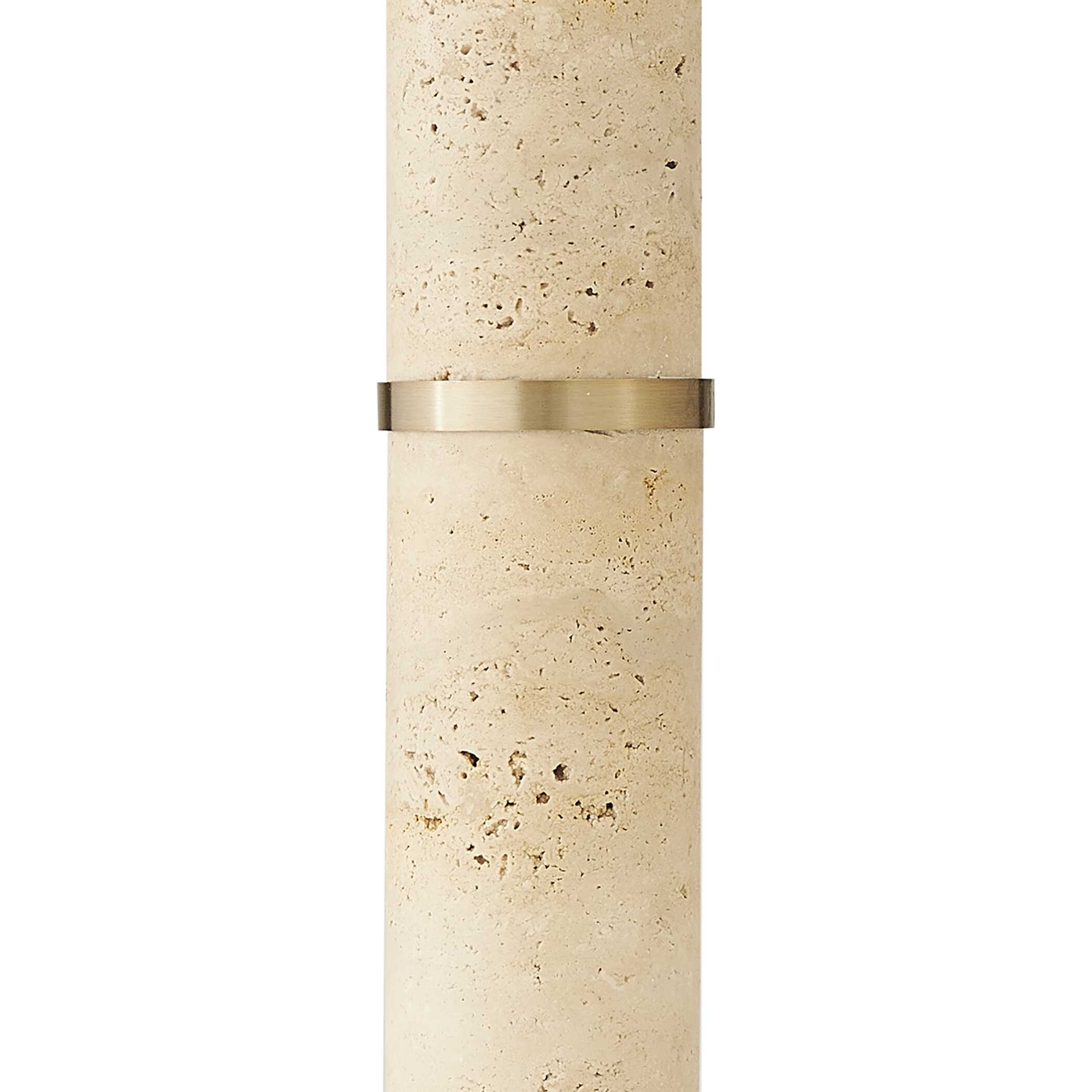 Uttermost Verlaine Travertine Floor Lamp