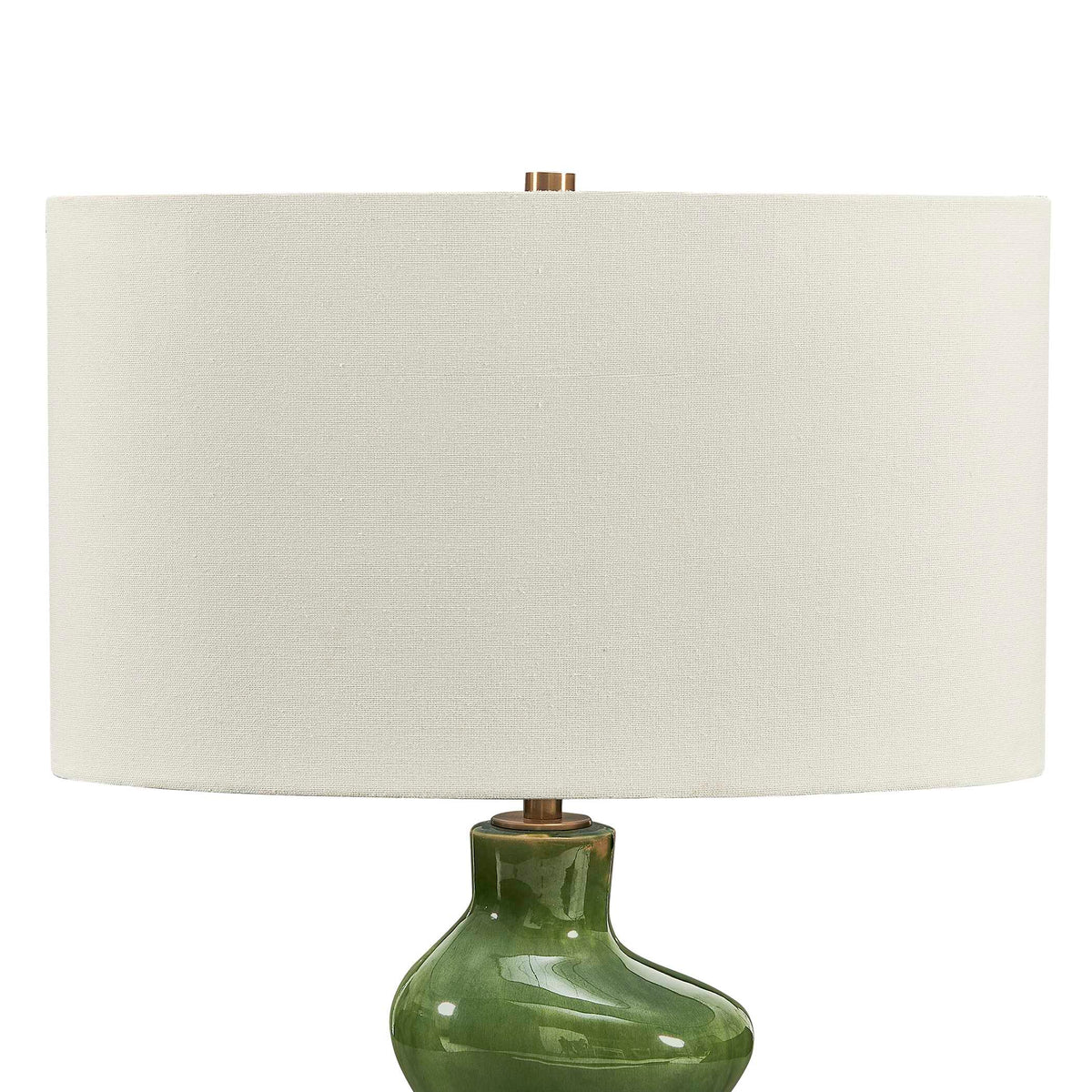 Uttermost Esall Dark Green Table Lamp