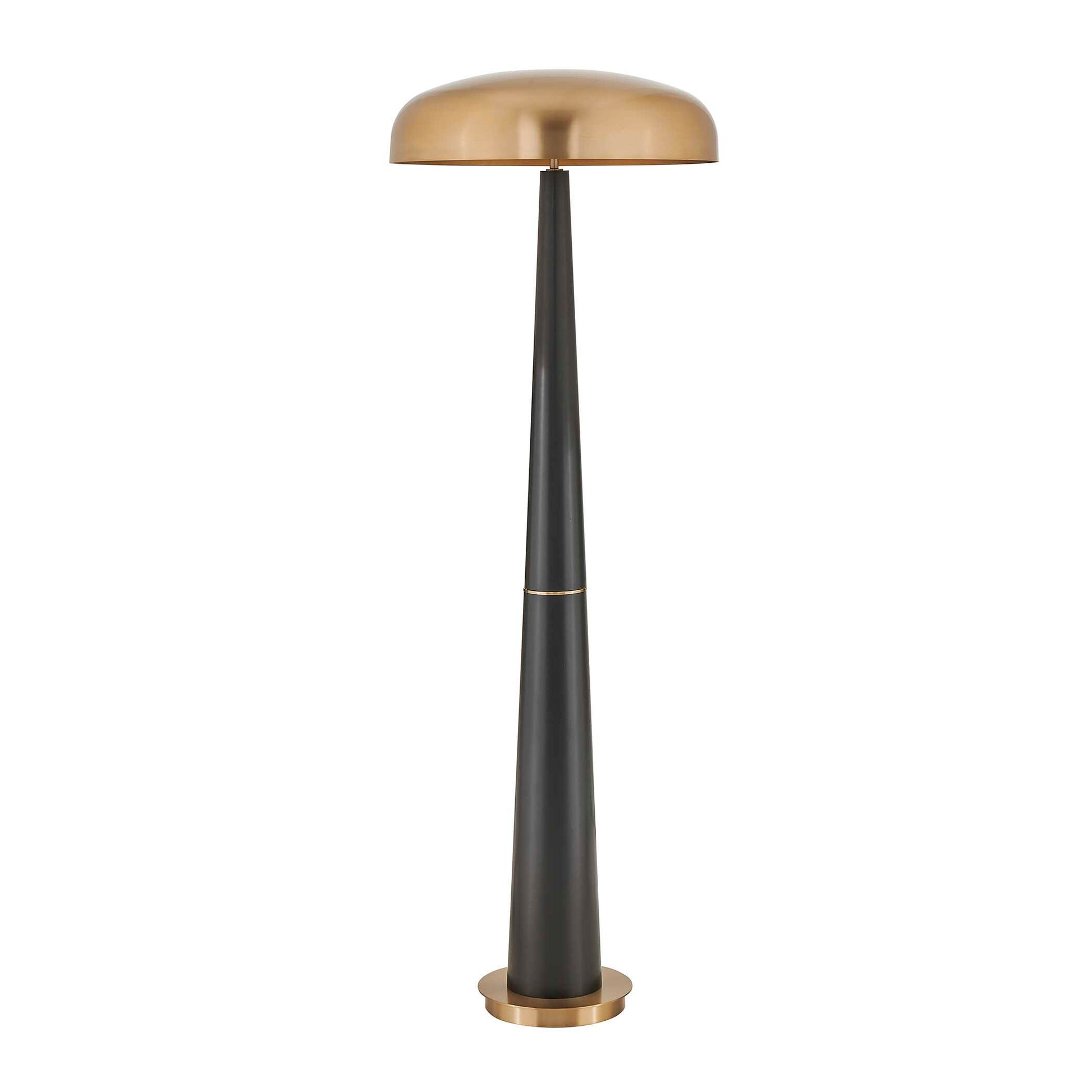 Uttermost Davis Black Floor Lamp