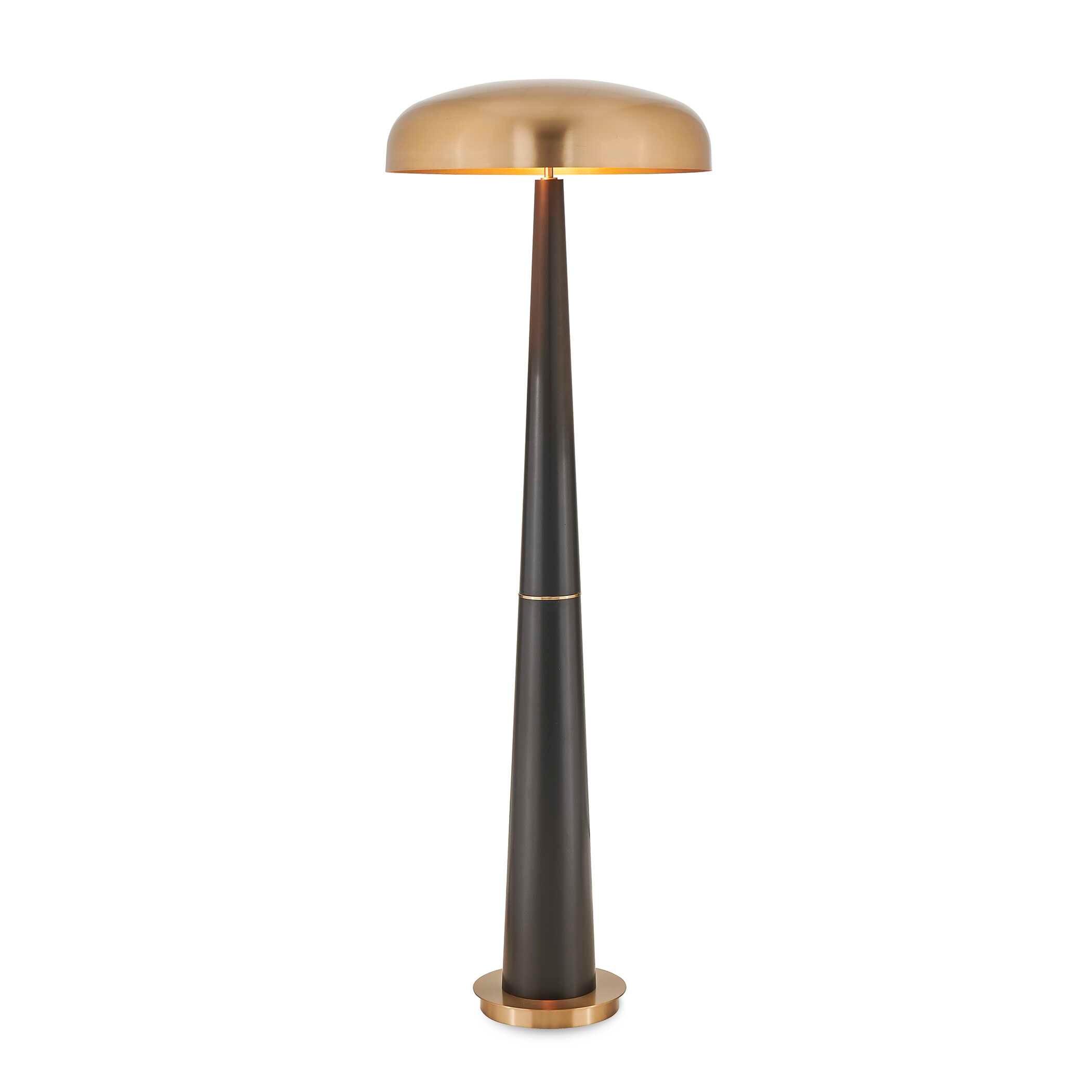 Uttermost Davis Black Floor Lamp