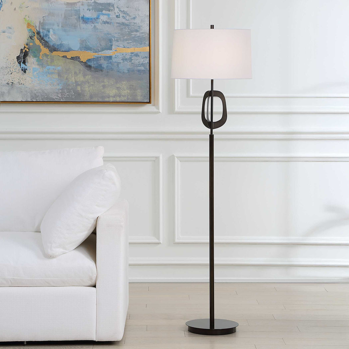 Zircone Oil Rubbed Bronze Floor Lamp