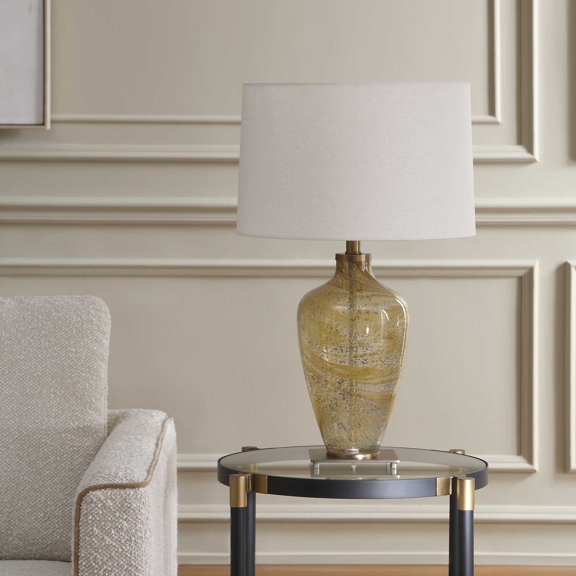 Uttermost Rainer Blown Glass Table Lamp