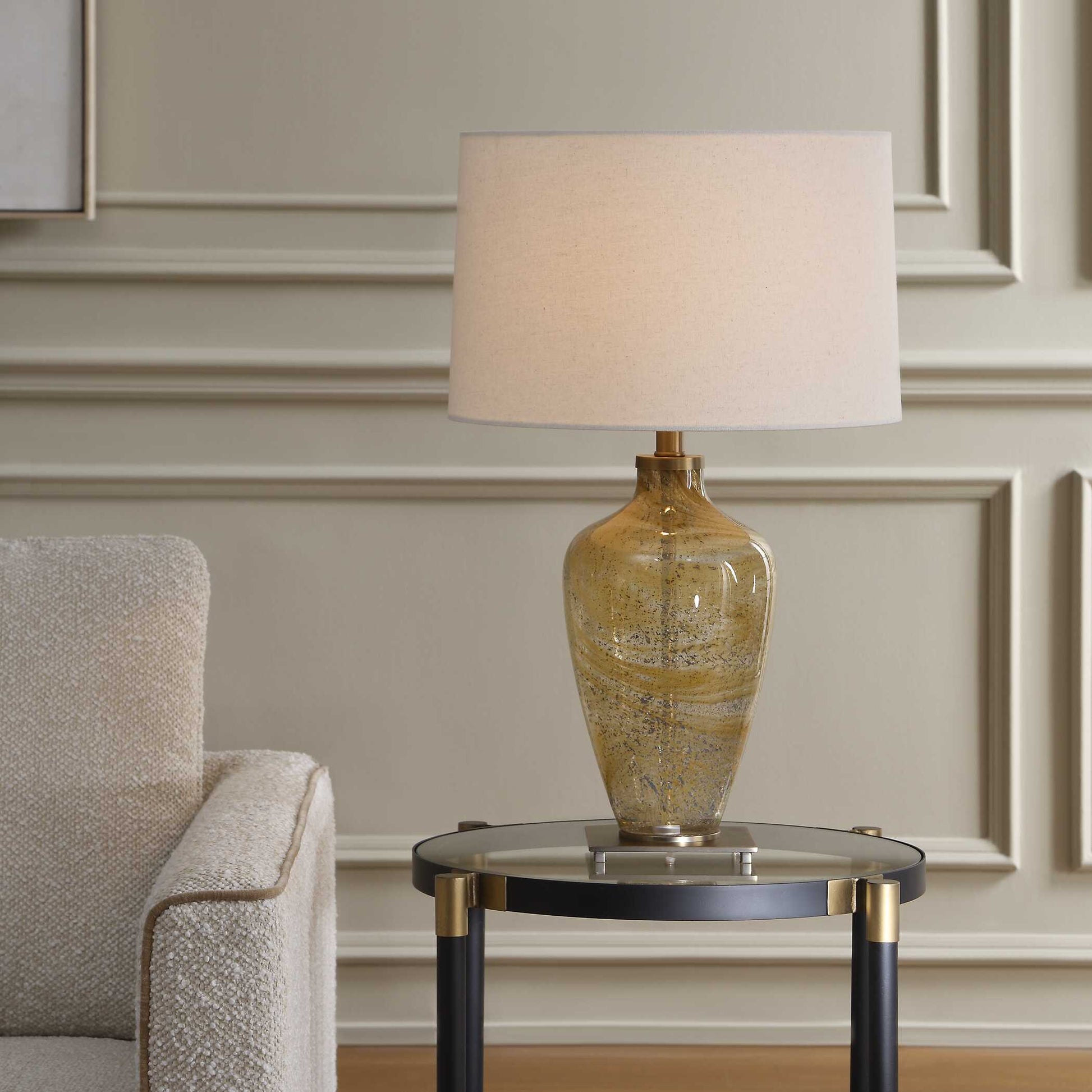 Uttermost Rainer Blown Glass Table Lamp