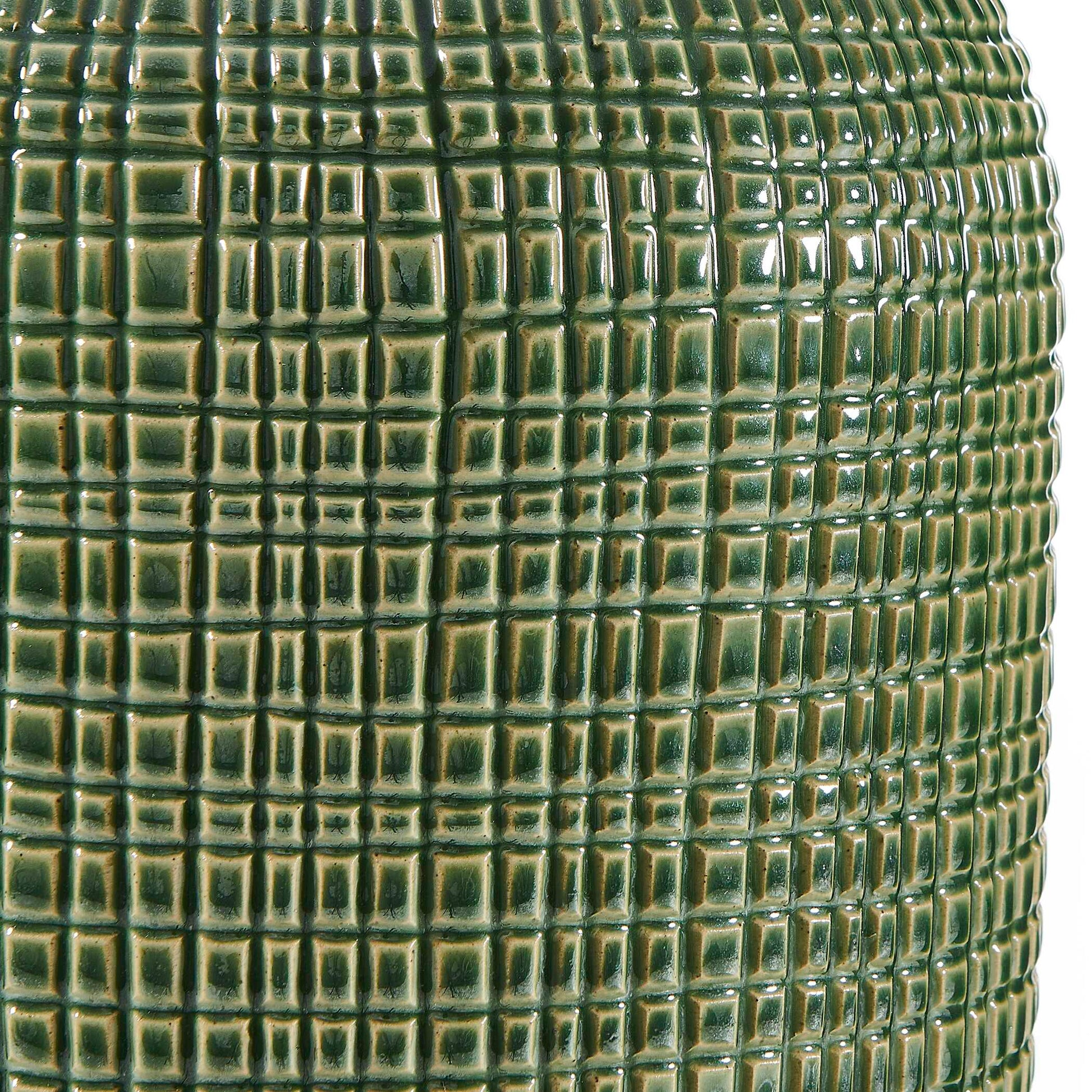 Uttermost Dulcich Green Grid Table Lamp
