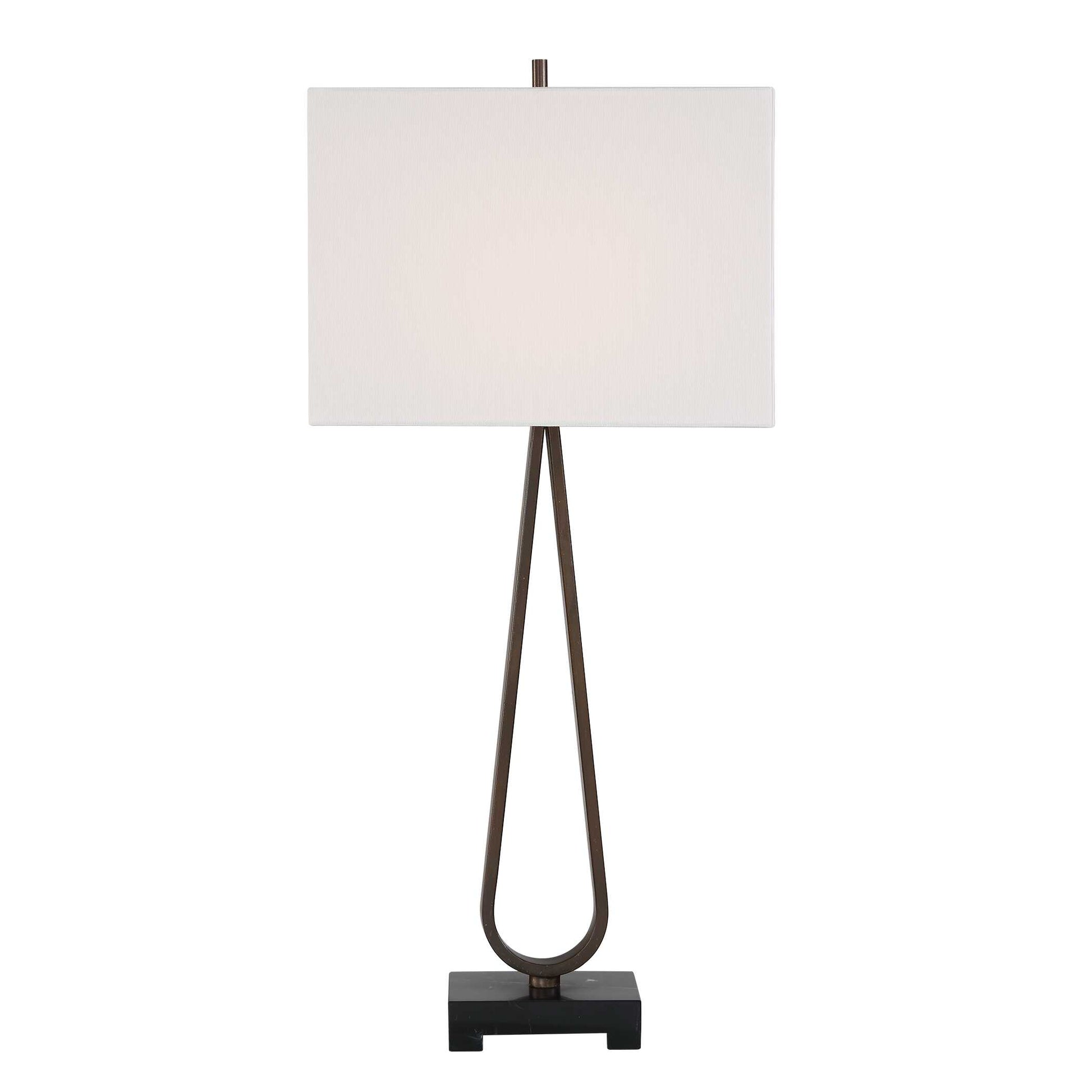 Uttermost Galloway Dark Bronze Table Lamp