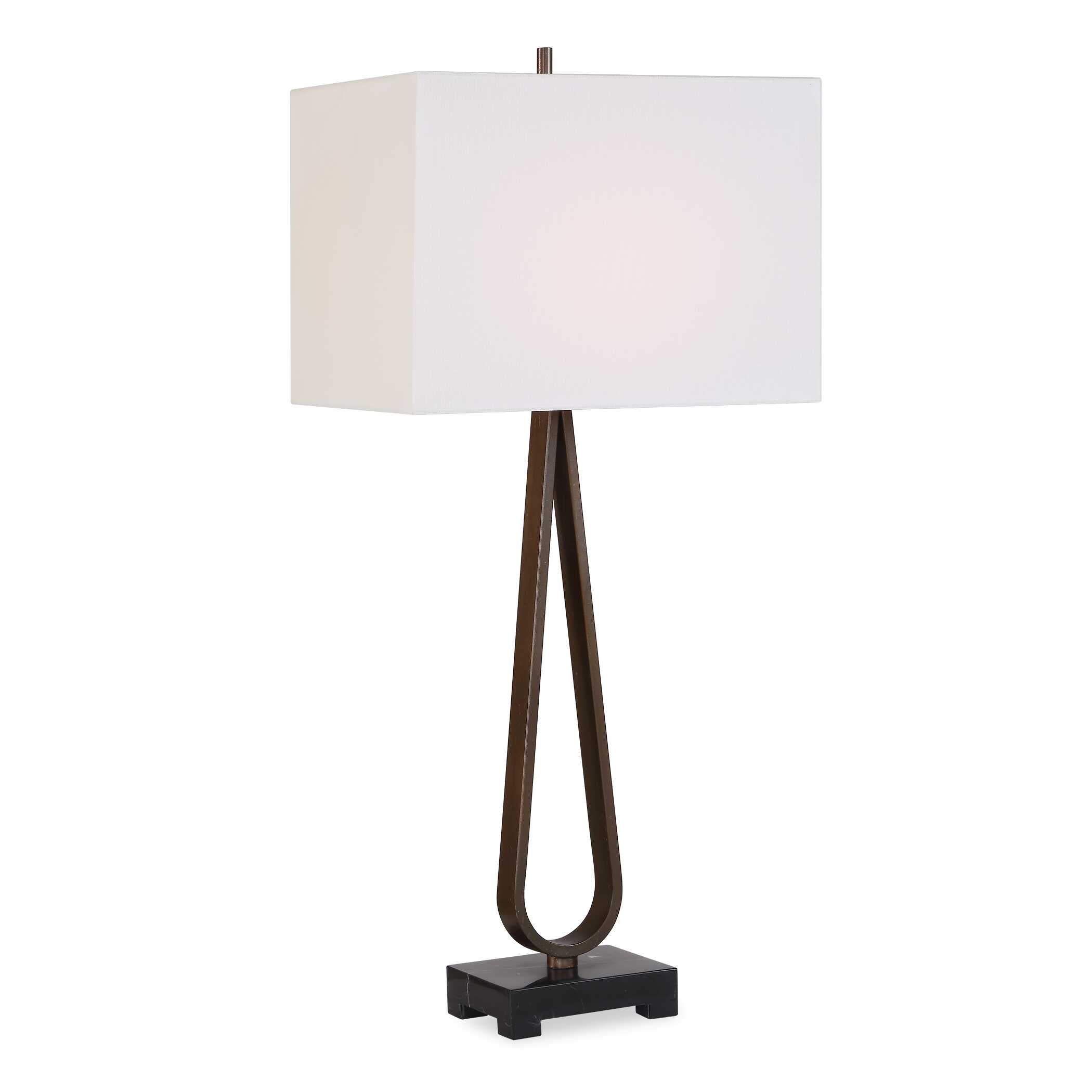 Uttermost Galloway Dark Bronze Table Lamp