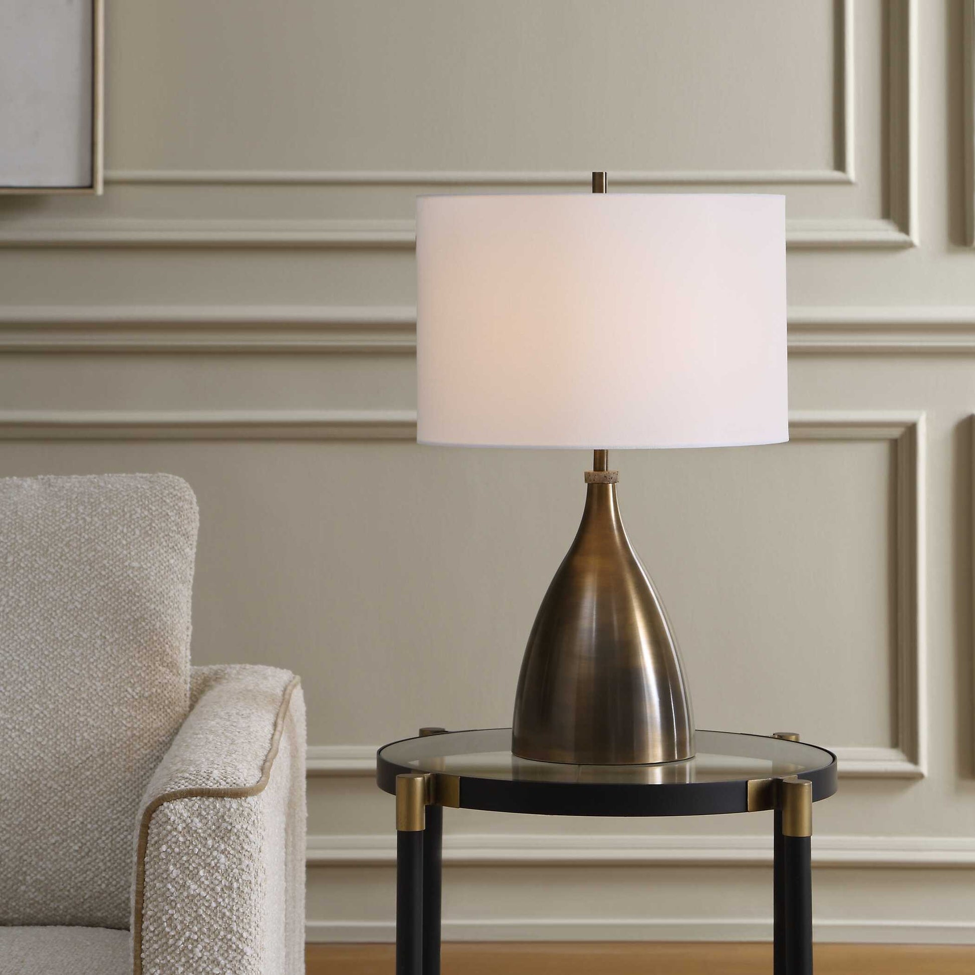Uttermost Jereko Bronze Table Lamp