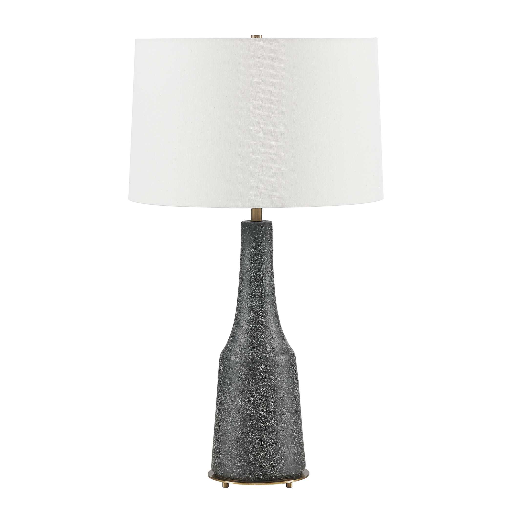 Uttermost Slovis Dark Gray Table Lamp