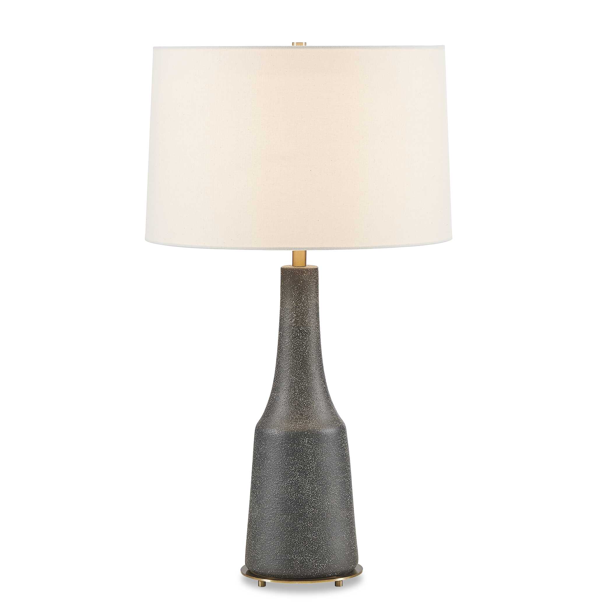 Uttermost Slovis Dark Gray Table Lamp