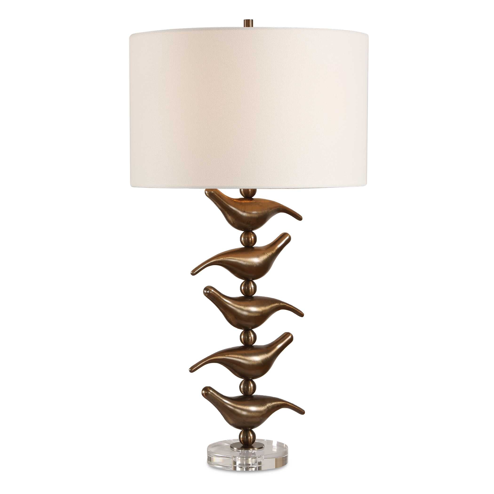 Uttermost Sing Song Bronze Table Lamp