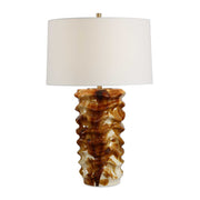 Uttermost Bassa Brown Cream Glazed Table Lamp