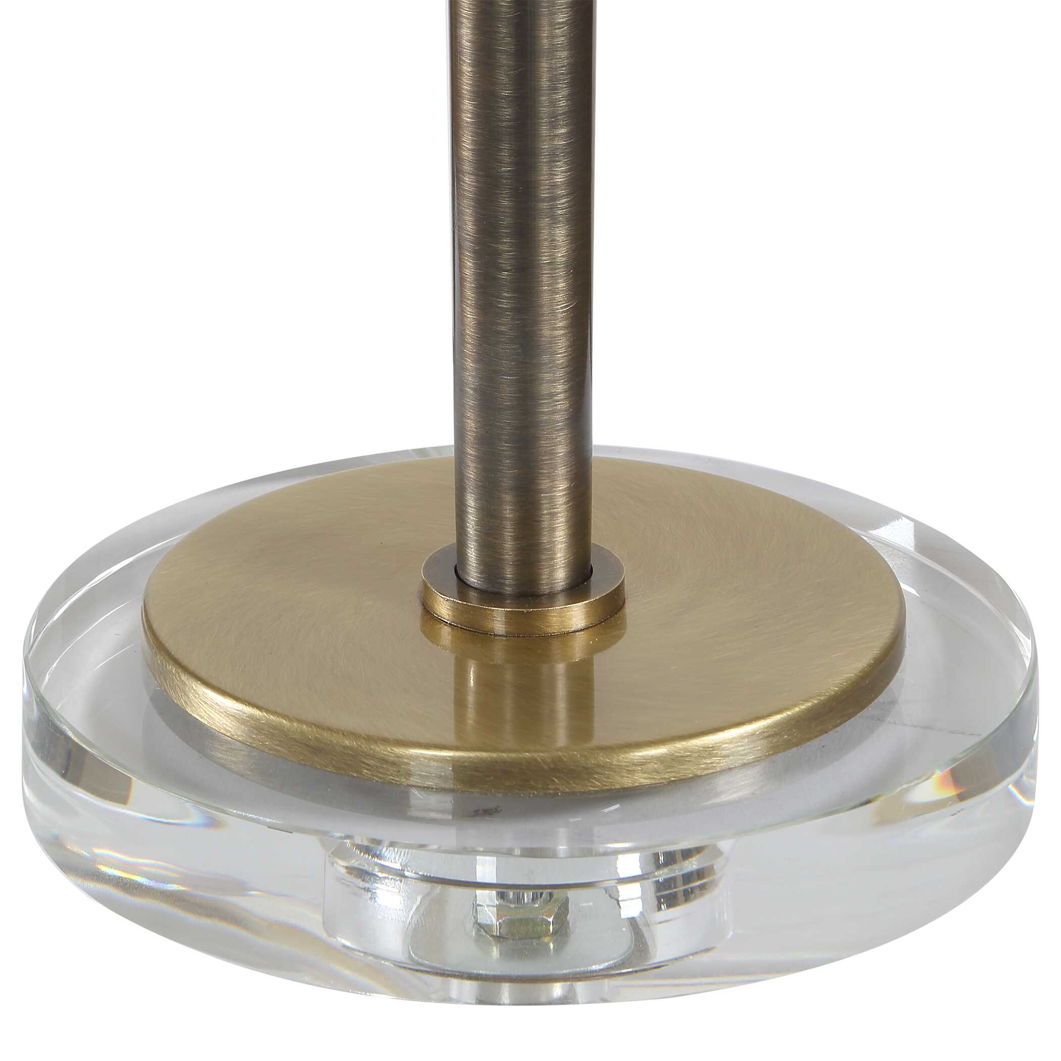 Uttermost Winchester Antique Brass Table Lamp