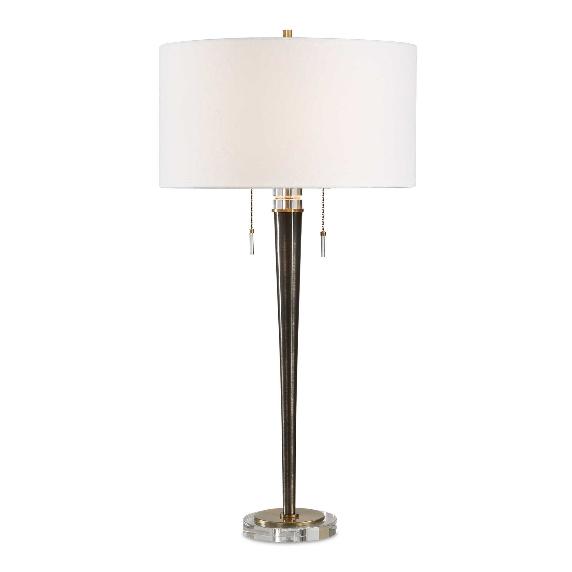 Uttermost Winchester Antique Brass Table Lamp
