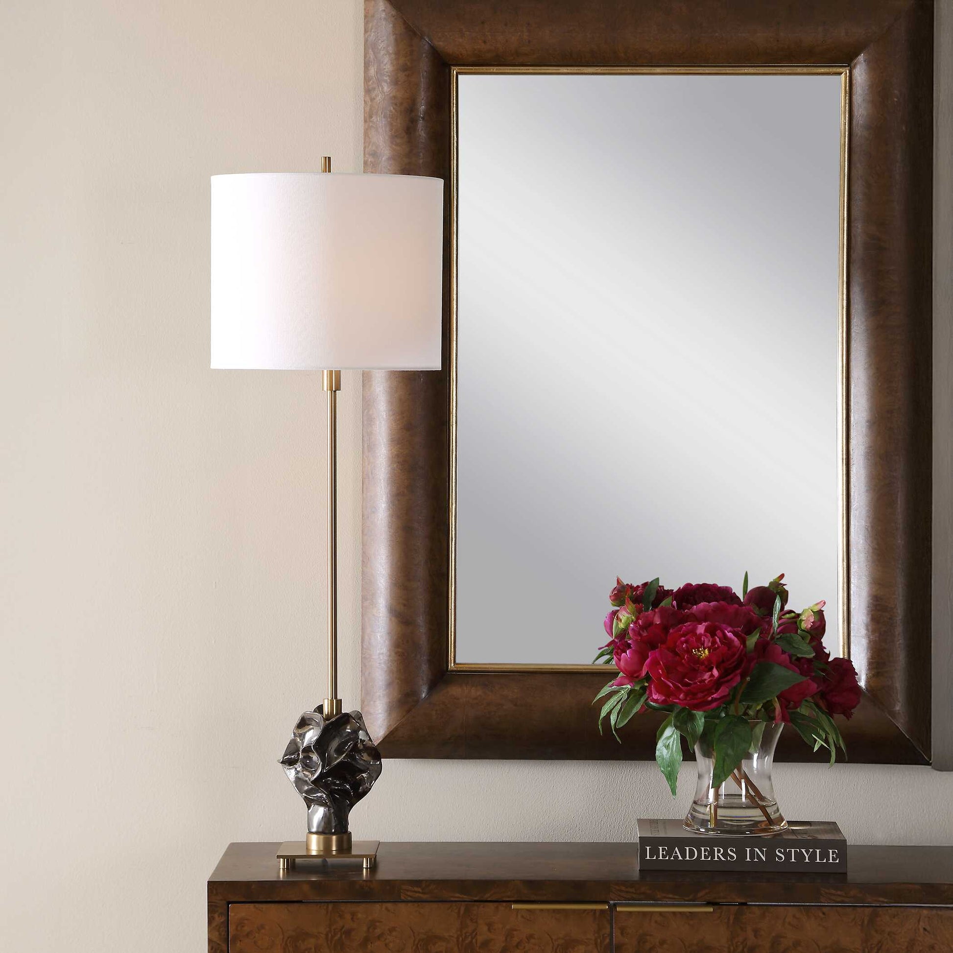 Uttermost Fiori Sculptural Buffet Lamp