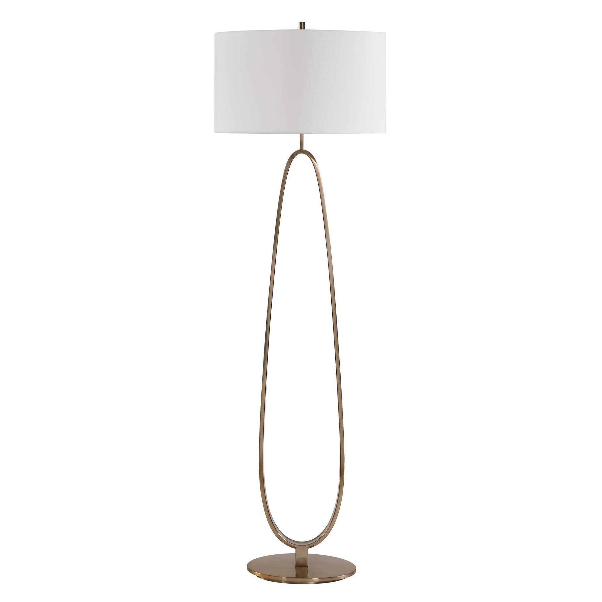 Uttermost Tordin Geometric Floor Lamp