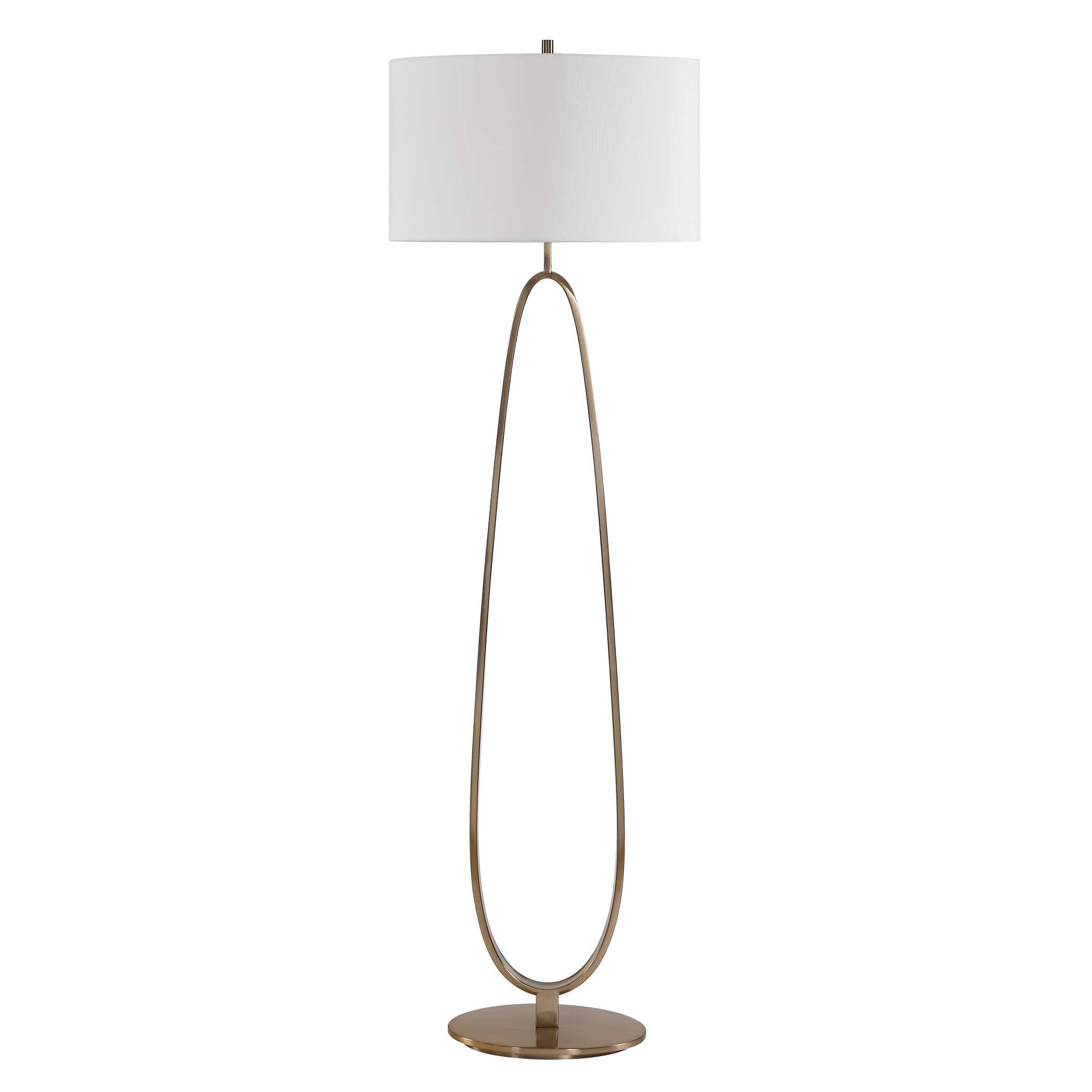 Uttermost Tordin Geometric Floor Lamp