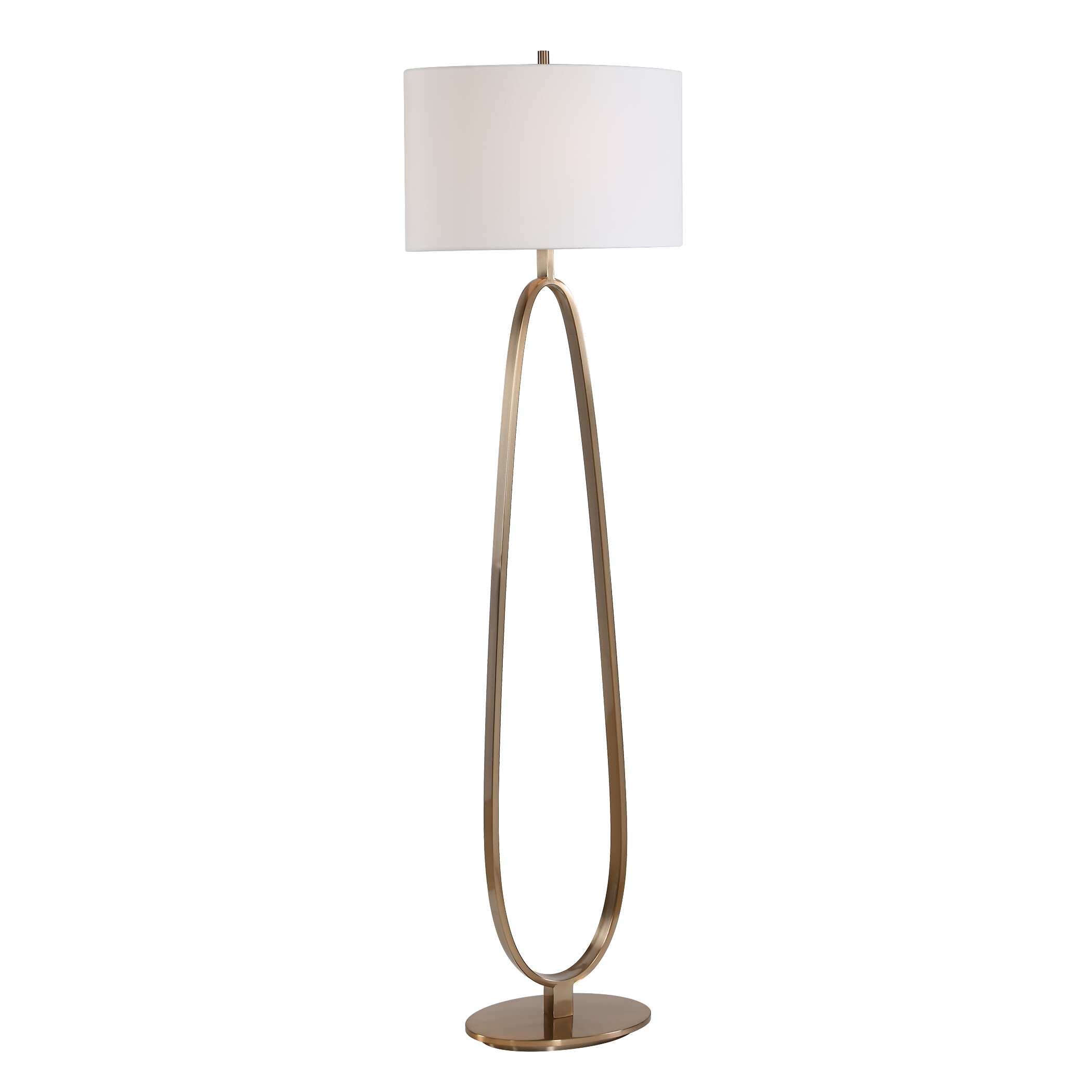 Uttermost Tordin Geometric Floor Lamp