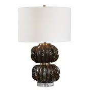 Uttermost Jaudon Stacked Bronze Table Lamp