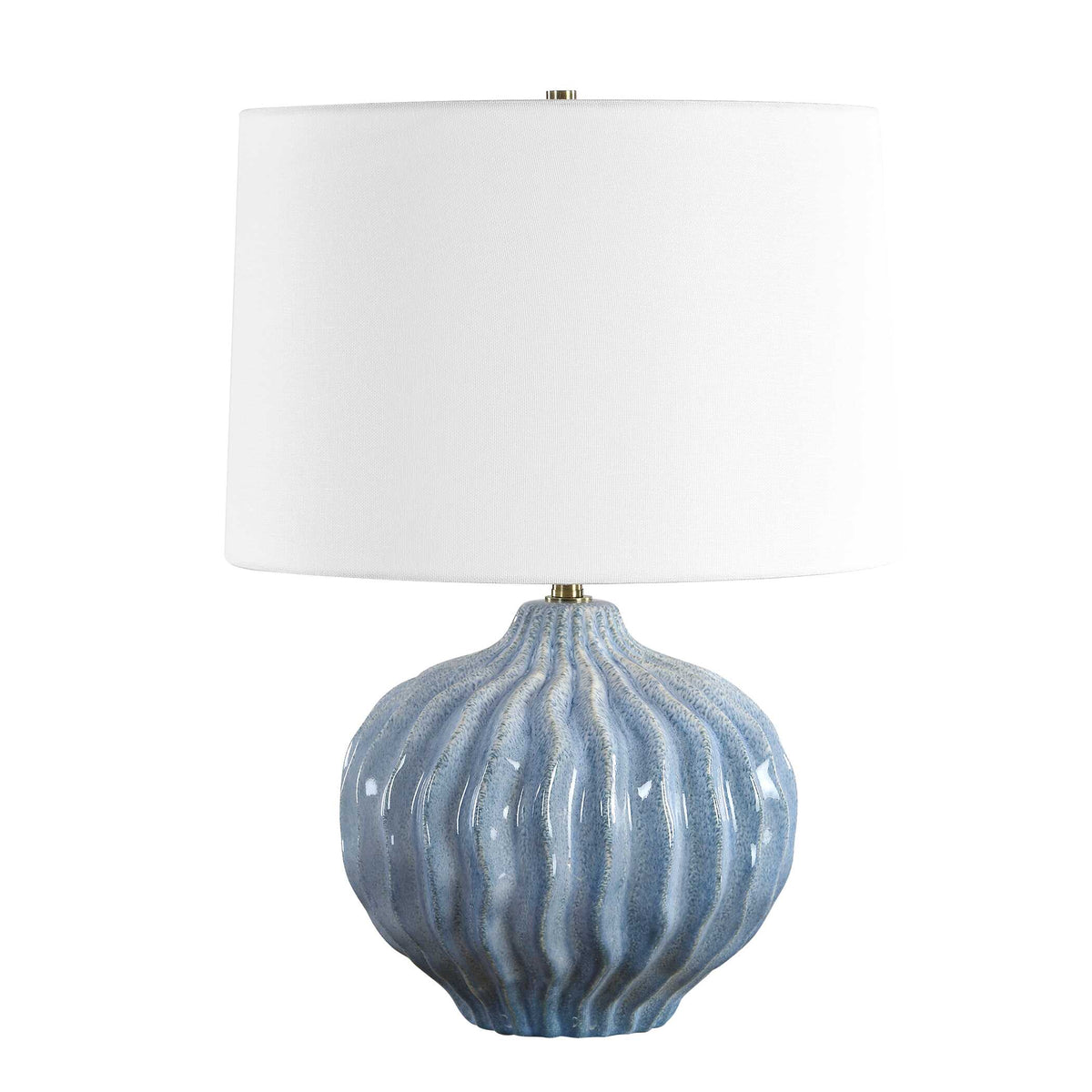 Eastbourne Blue Ceramic Table Lamp