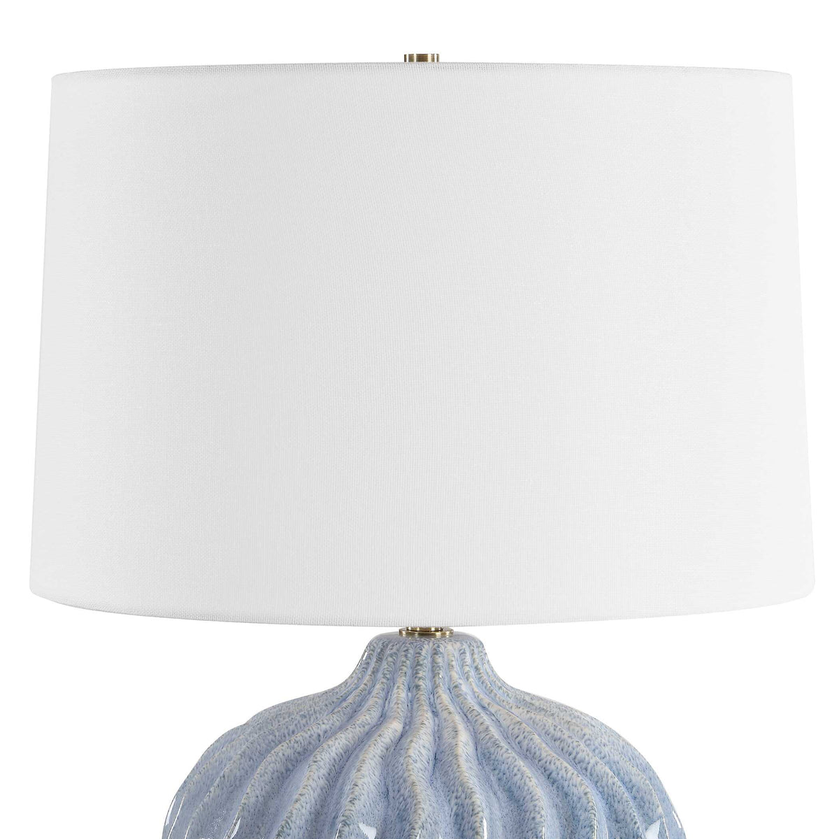 Eastbourne Blue Ceramic Table Lamp