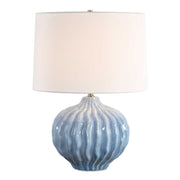 Eastbourne Blue Ceramic Table Lamp