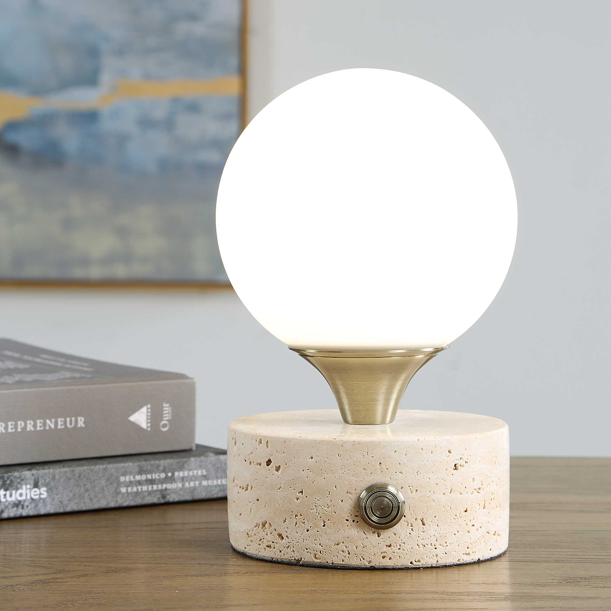 Uttermost Abril Rechargeable LED Accent Lamp