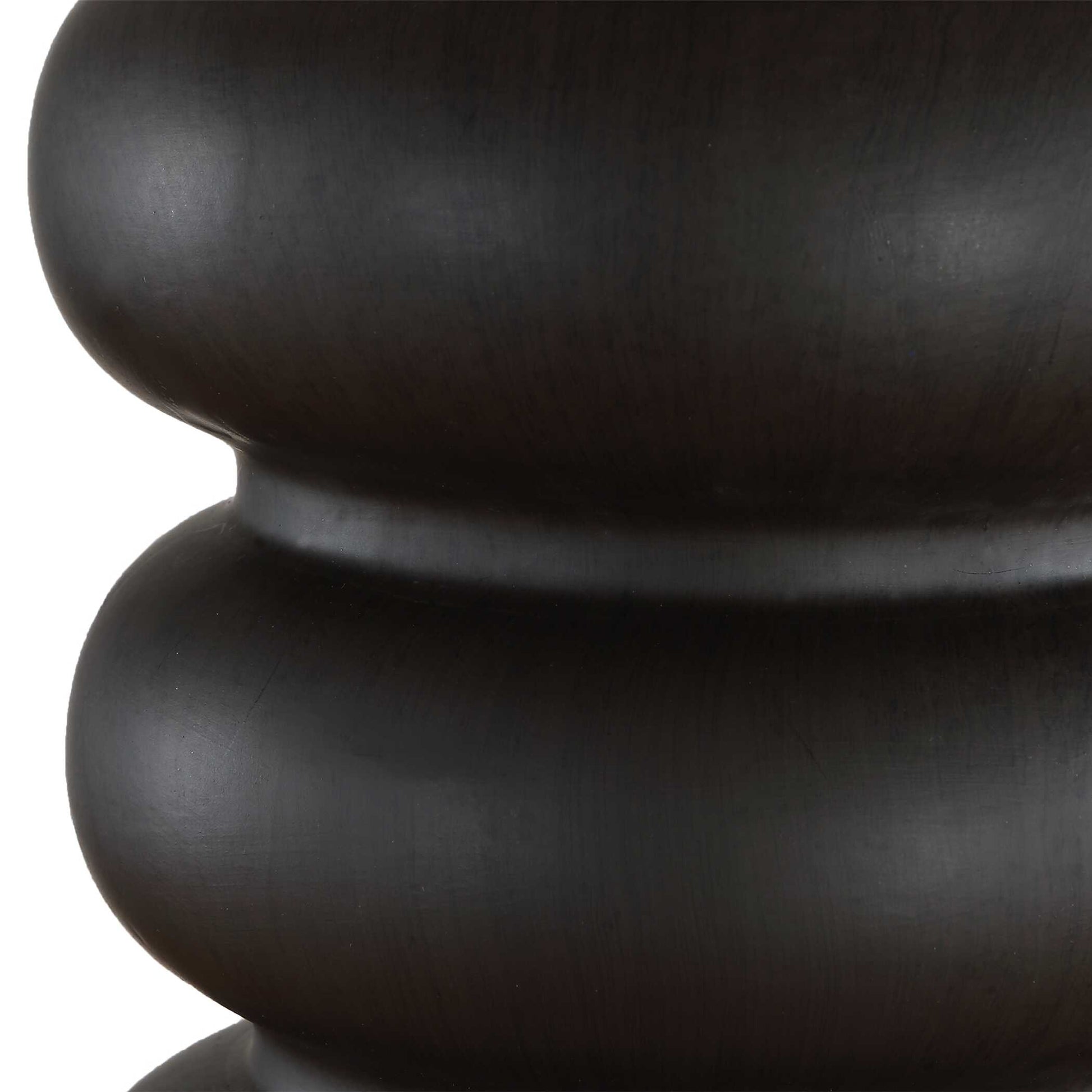 Uttermost Macon Matte Black Table Lamp