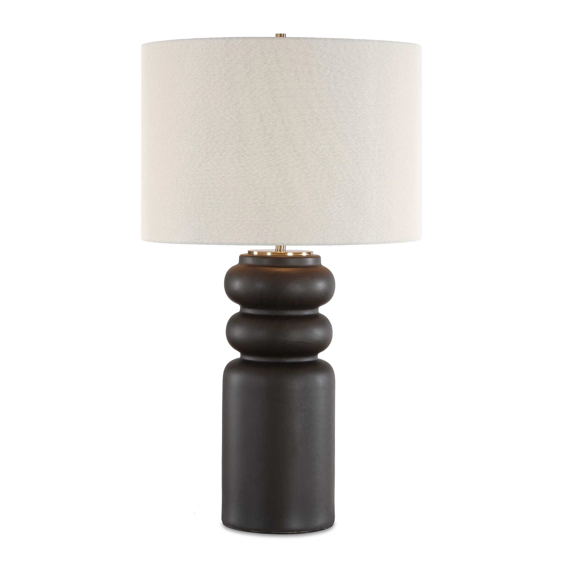 Uttermost Macon Matte Black Table Lamp