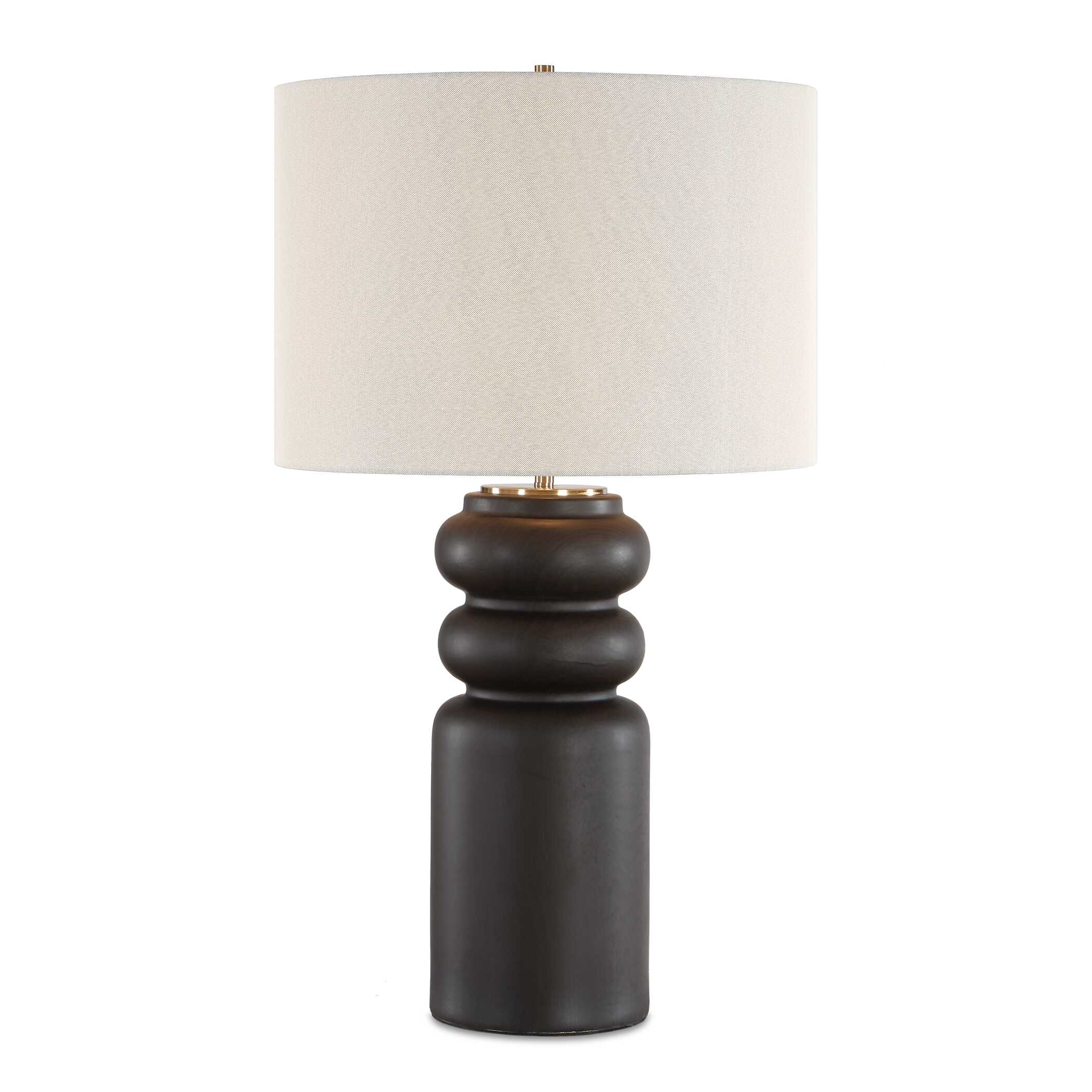 Uttermost Macon Matte Black Table Lamp