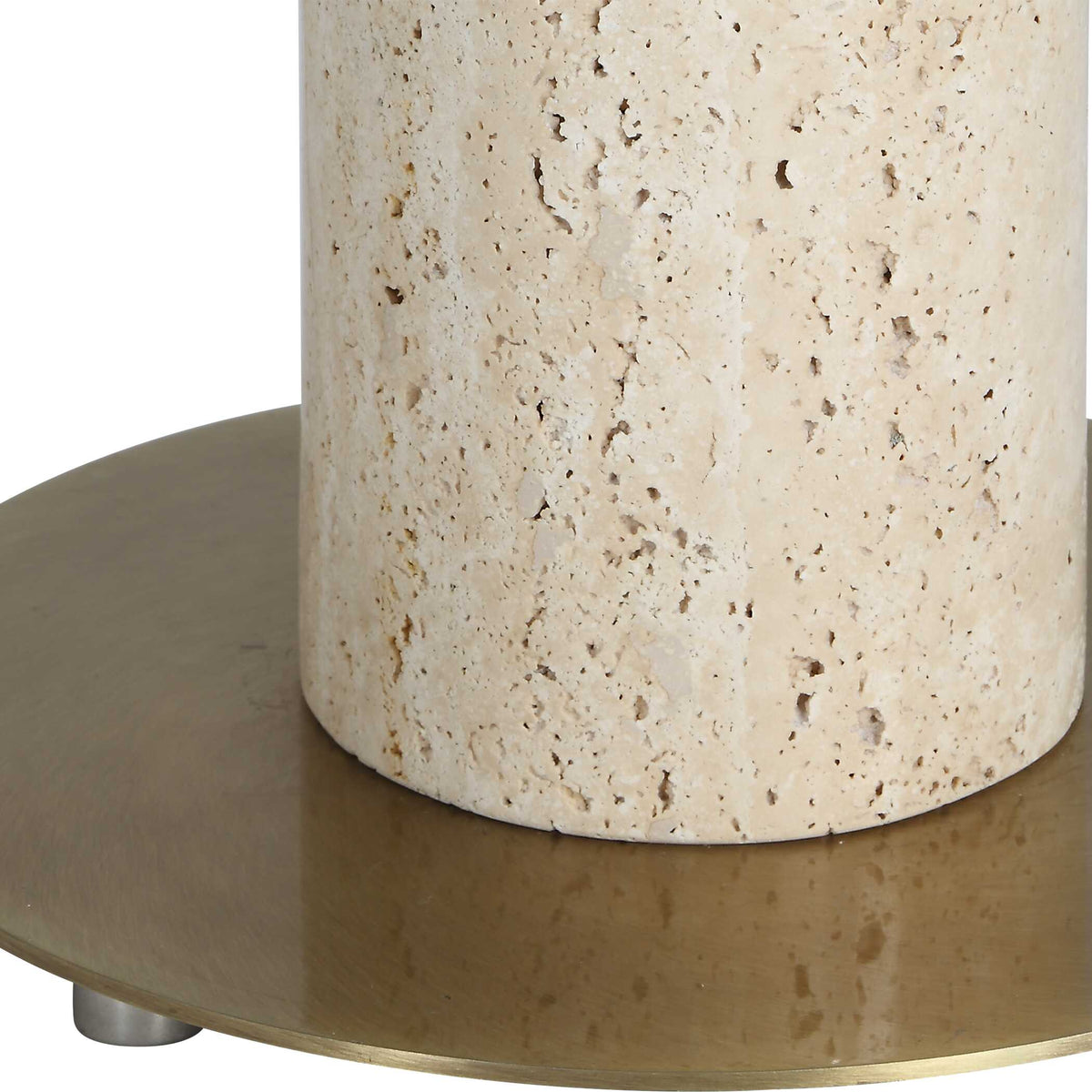 Uttermost Halen Brass Floor Lamp