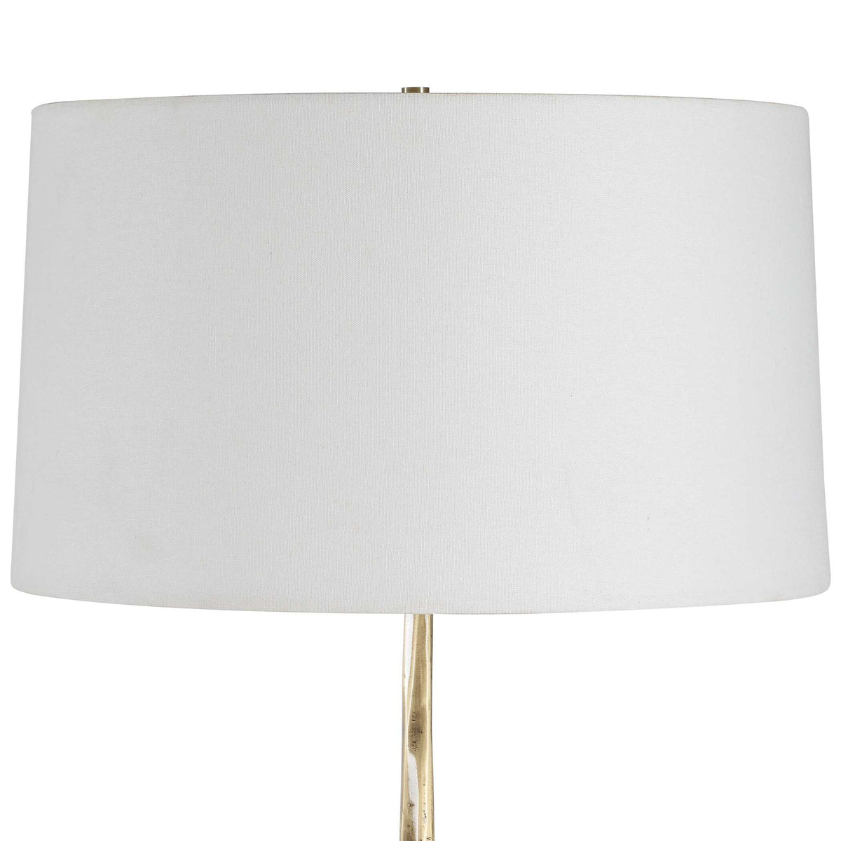 Uttermost Halen Brass Floor Lamp