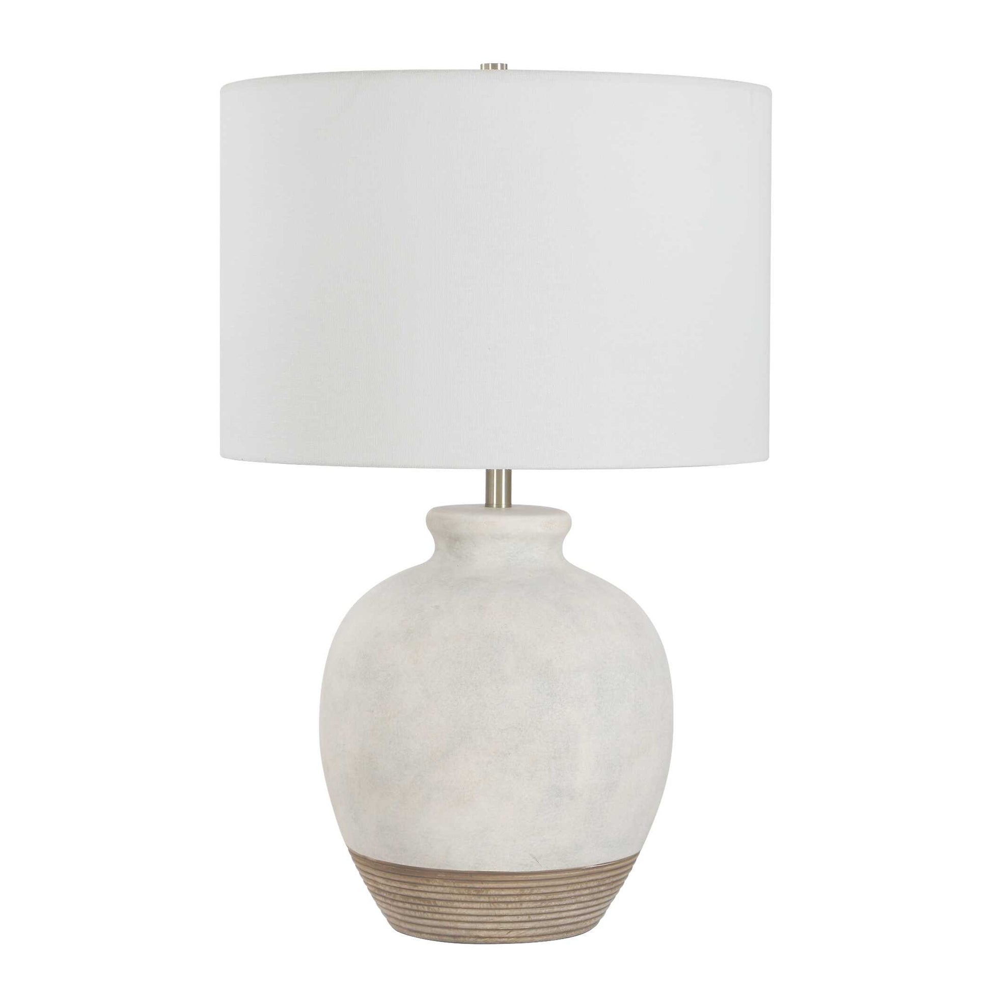 Dovecote White Ceramic Table Lamp