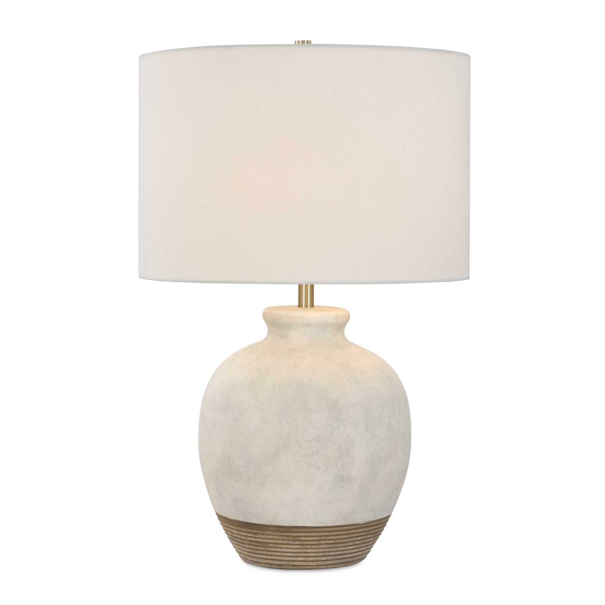 Dovecote White Ceramic Table Lamp